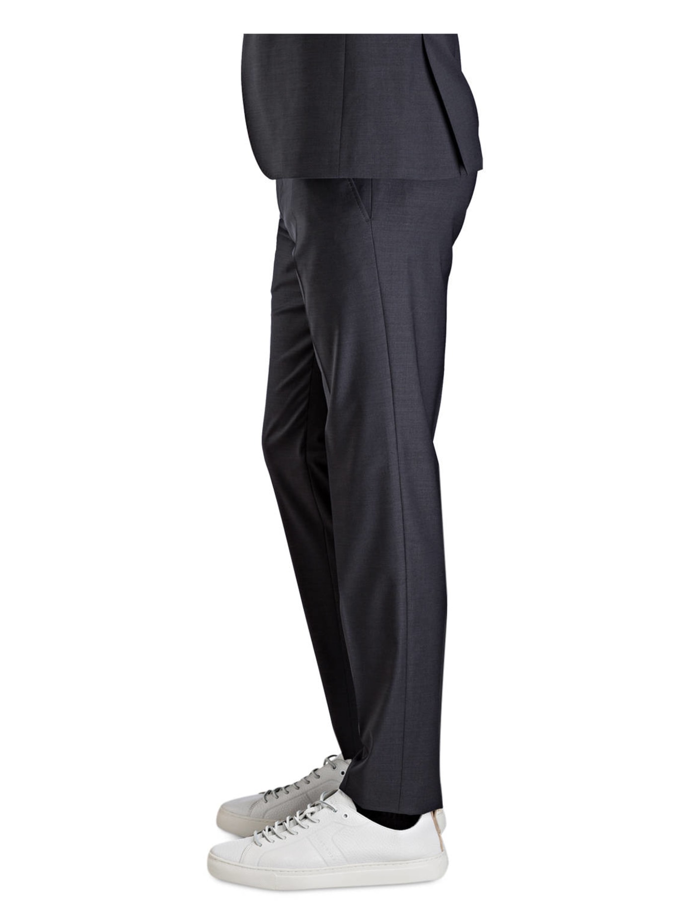 PAUL Spodnie garniturowe slim fit, Kolor: 8 ANTHRAZIT (Obrazek 5)
