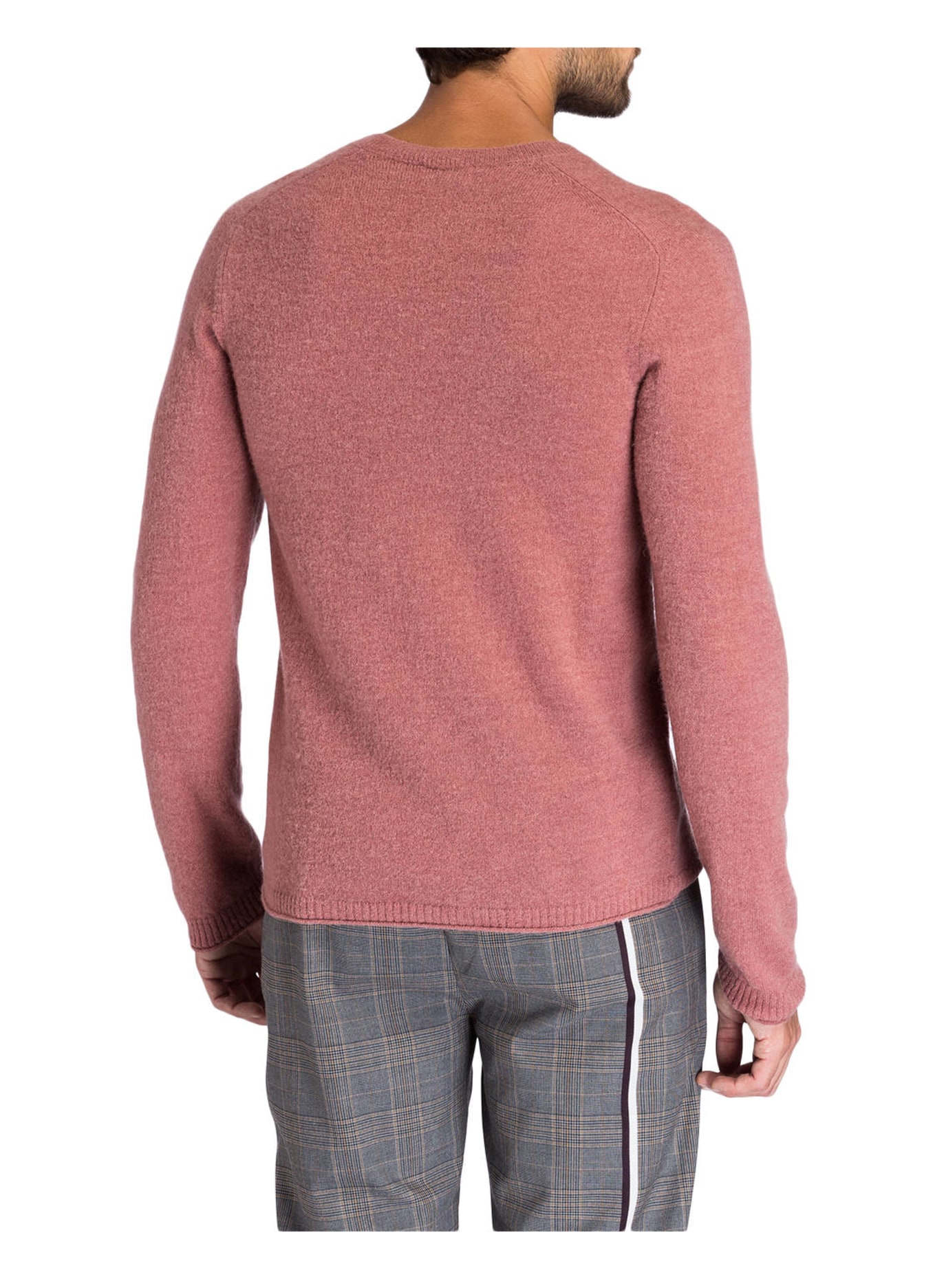 CLOSED Pullover mit Alpaka-Anteil, Farbe: ROSÉ (Bild 3)