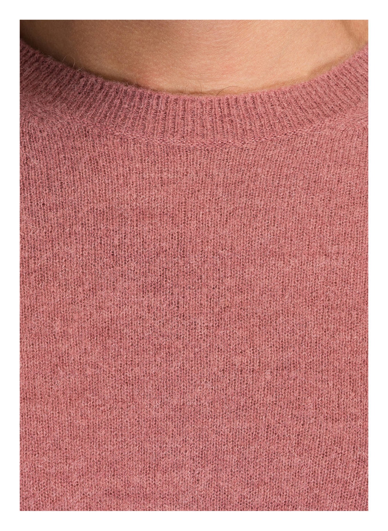 CLOSED Pullover mit Alpaka-Anteil, Farbe: ROSÉ (Bild 4)