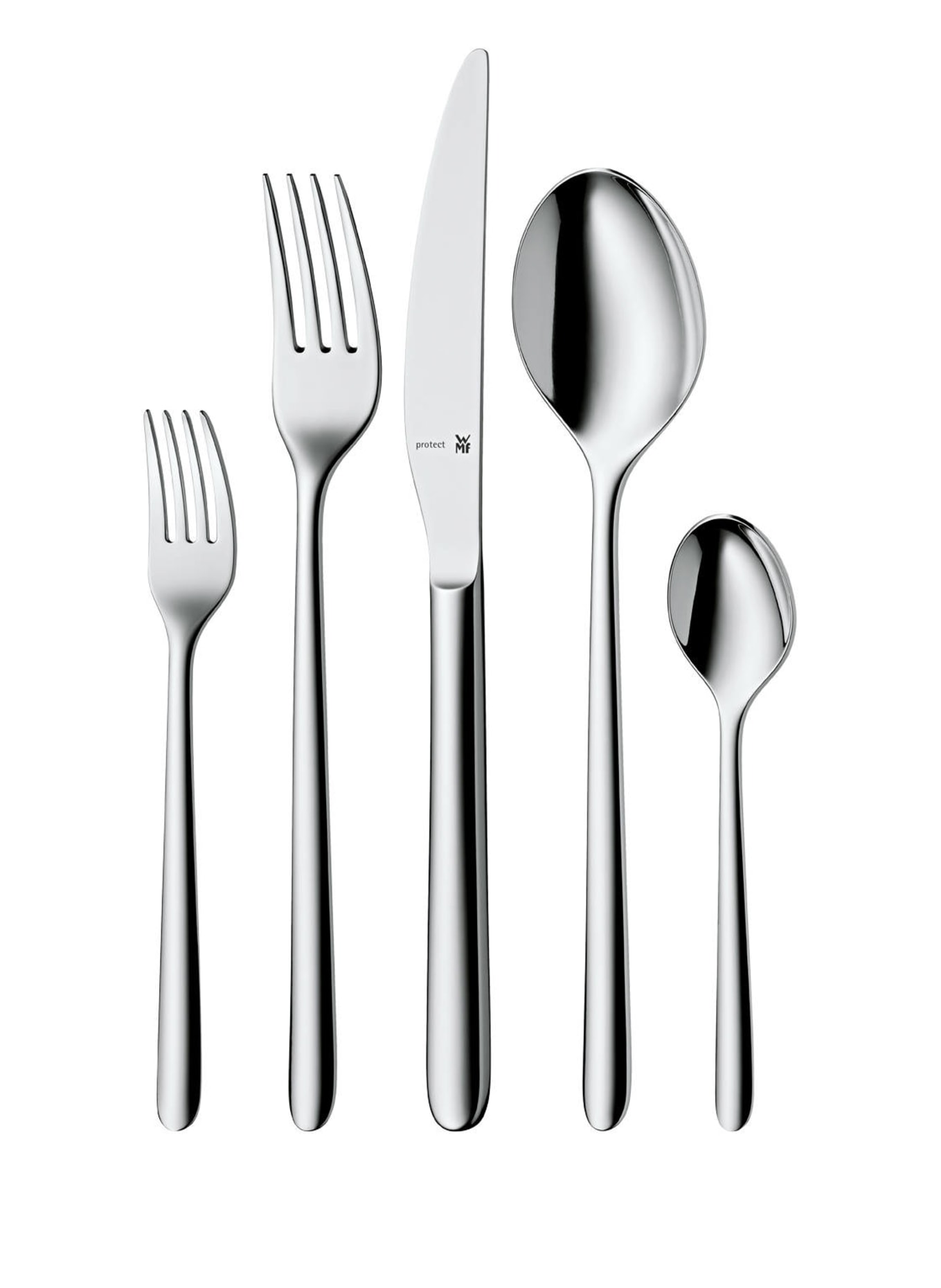 WMF 66-piece Cutlery set FLAME, Color: SILVER (Image 1)