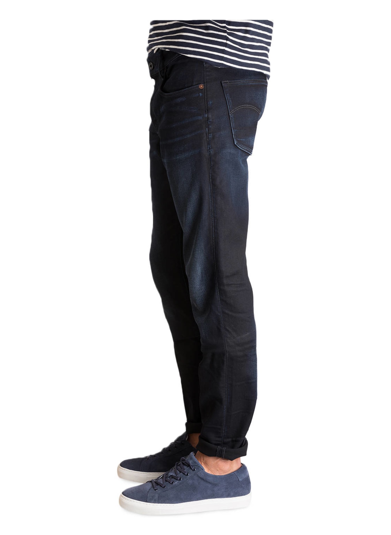 G-Star RAW Jeans 3301 slim fit, Color: 89 DK AGED (Image 4)