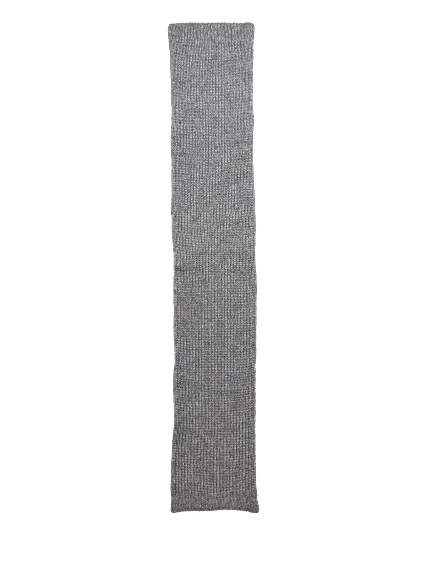 CLOSED Schal mit Alpaka, Farbe: GRAU MELIERT (Bild 2)