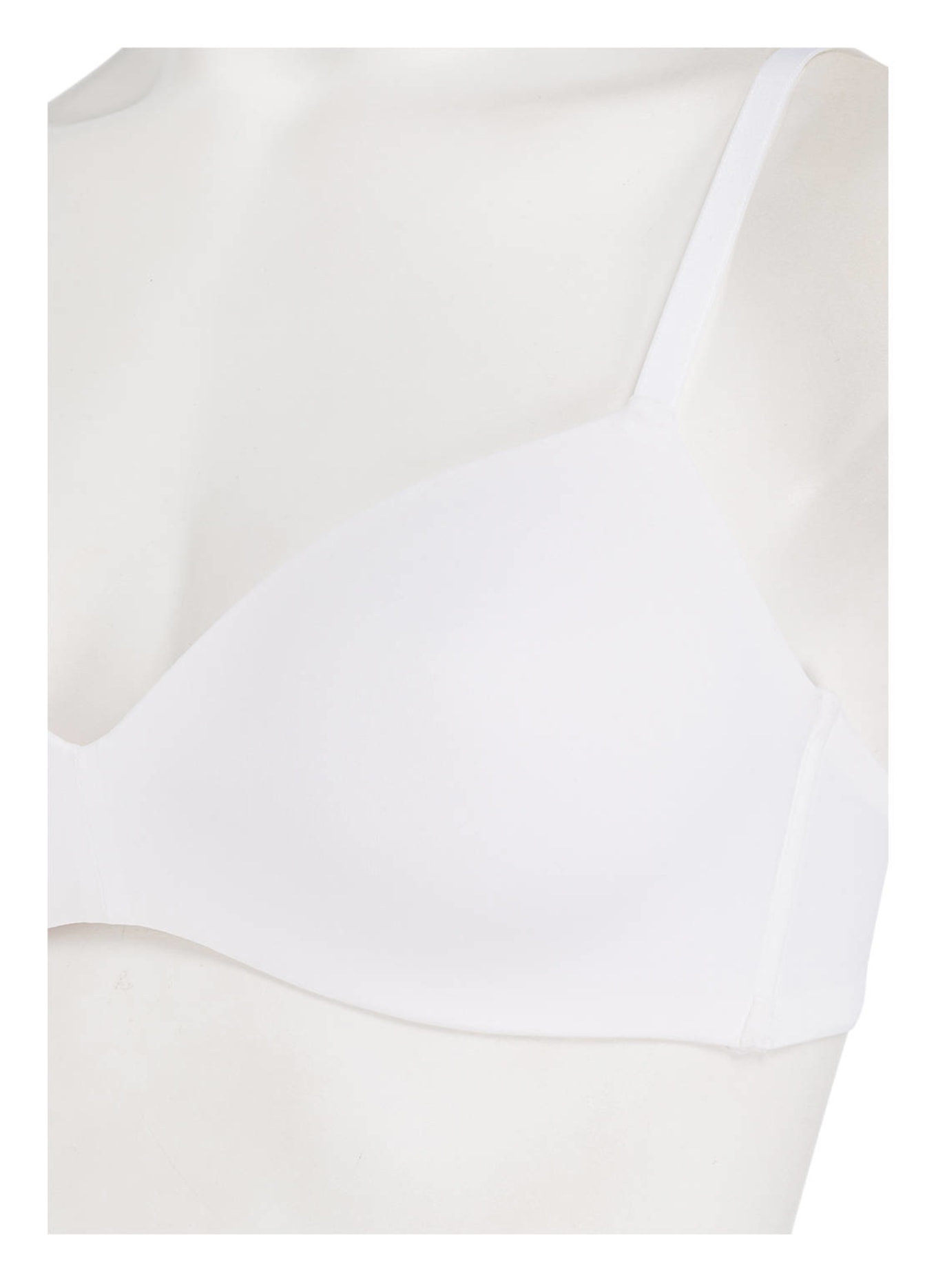Skiny Triangle Bra EVERY DAY IN MICRO ESSENTIALS, Color: WHITE (Image 4)