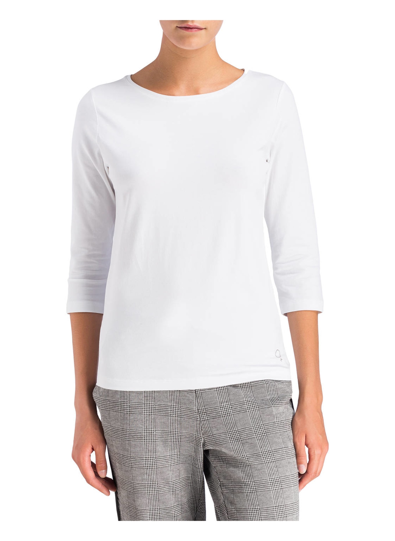 BOVIVA Shirt mit 3/4-Arm, Farbe: 100 WHITE (Bild 2)