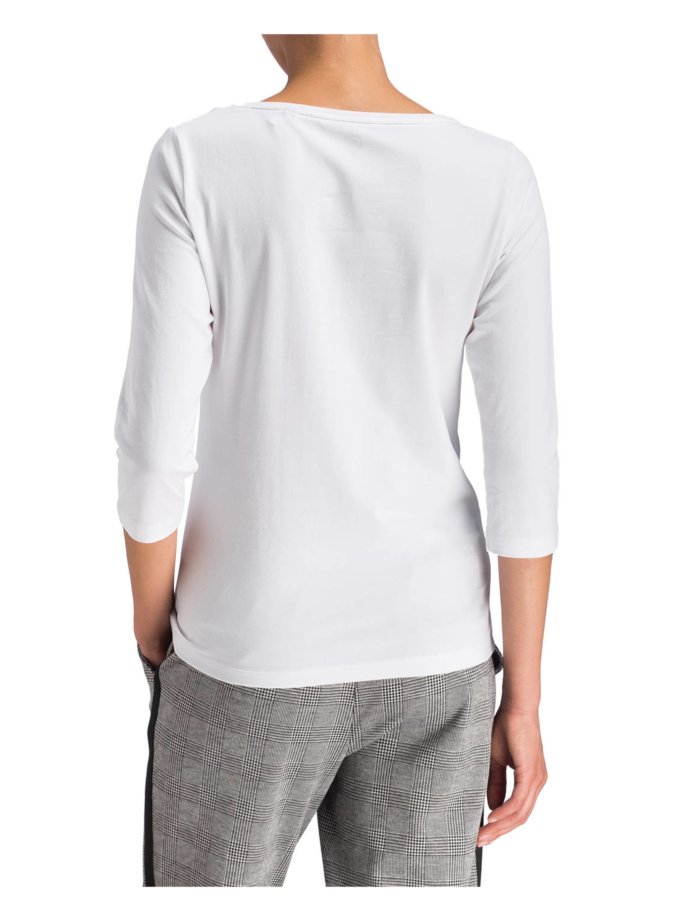 BOVIVA Shirt mit 3/4-Arm, Farbe: 100 WHITE (Bild 3)