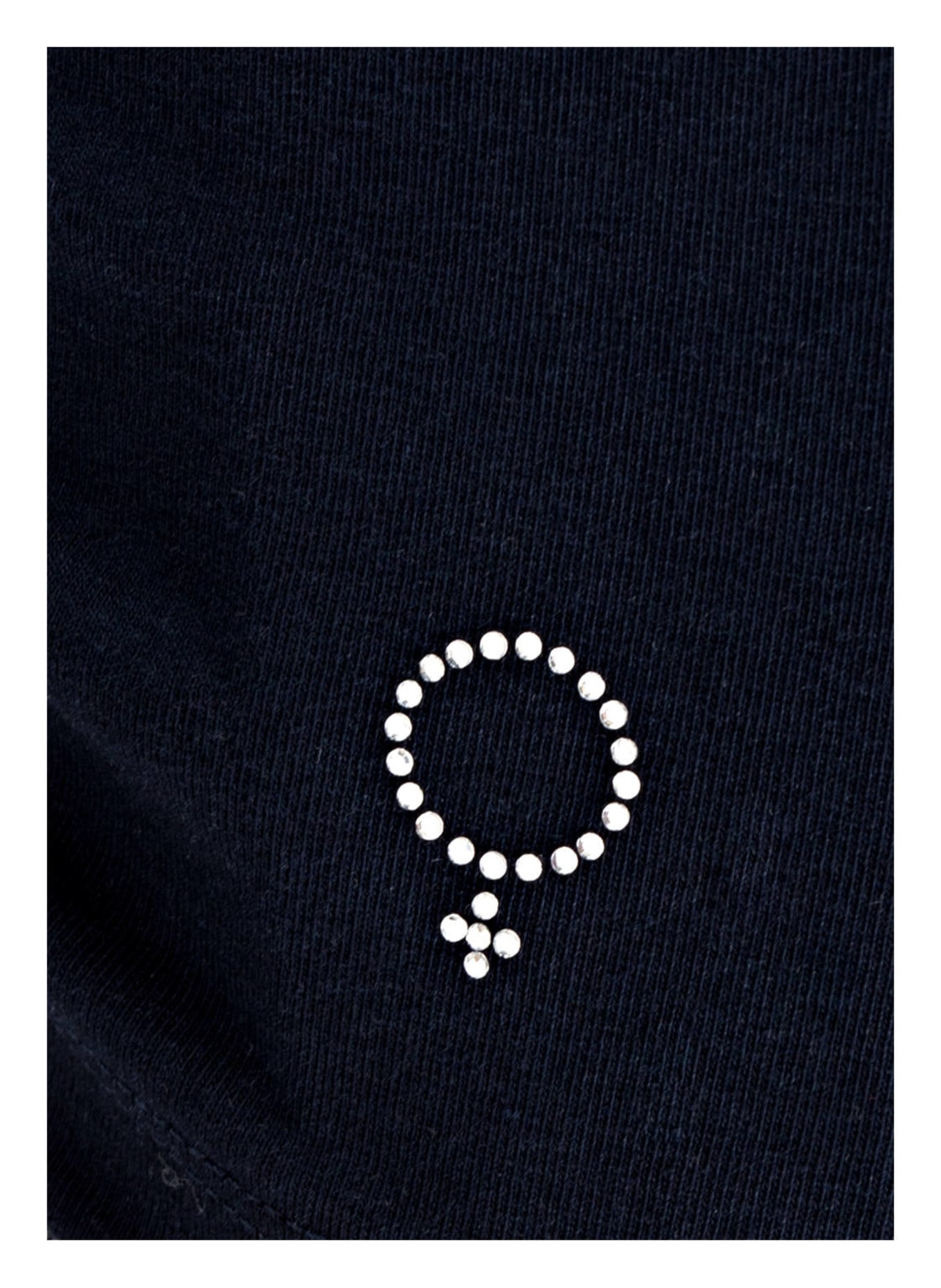 BOVIVA T-Shirt mit Schmucksteinen, Farbe: DUNKELBLAU (Bild 4)