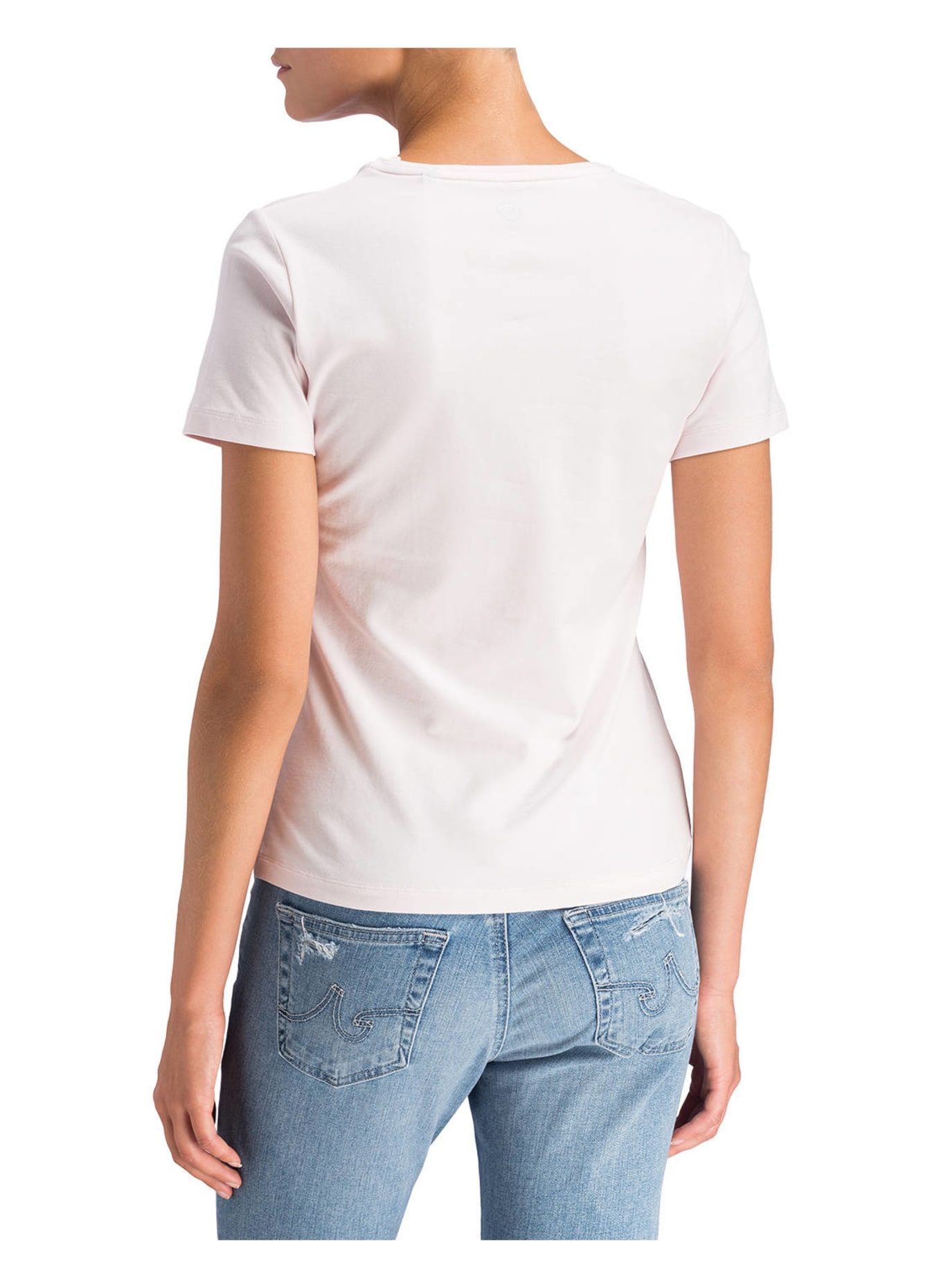 BOVIVA T-Shirt mit Schmucksteinen, Farbe: HELLROSA (Bild 3)