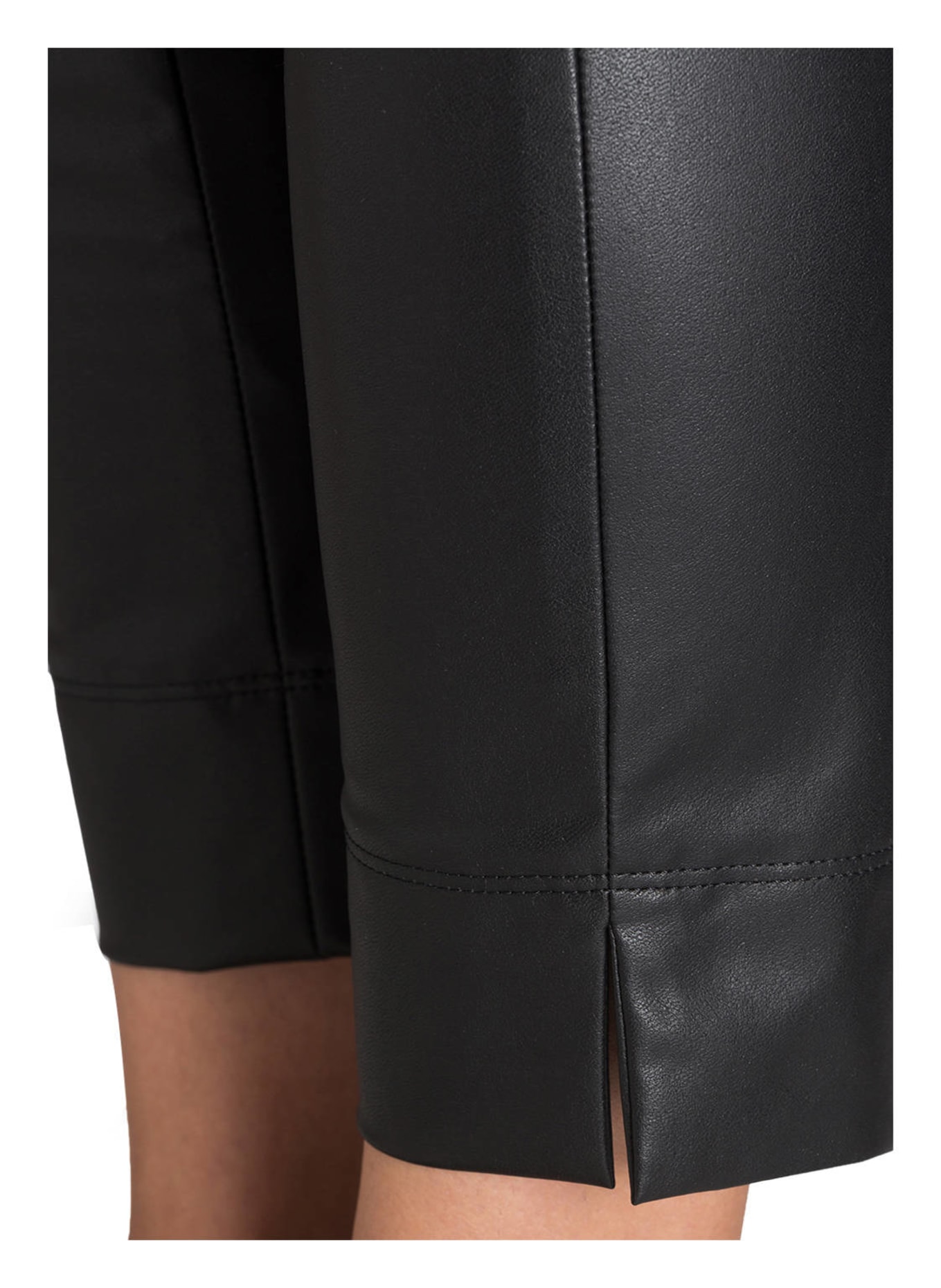 SEDUCTIVE 7/8 pants SABRINA in leather look, Color: BLACK (Image 5)