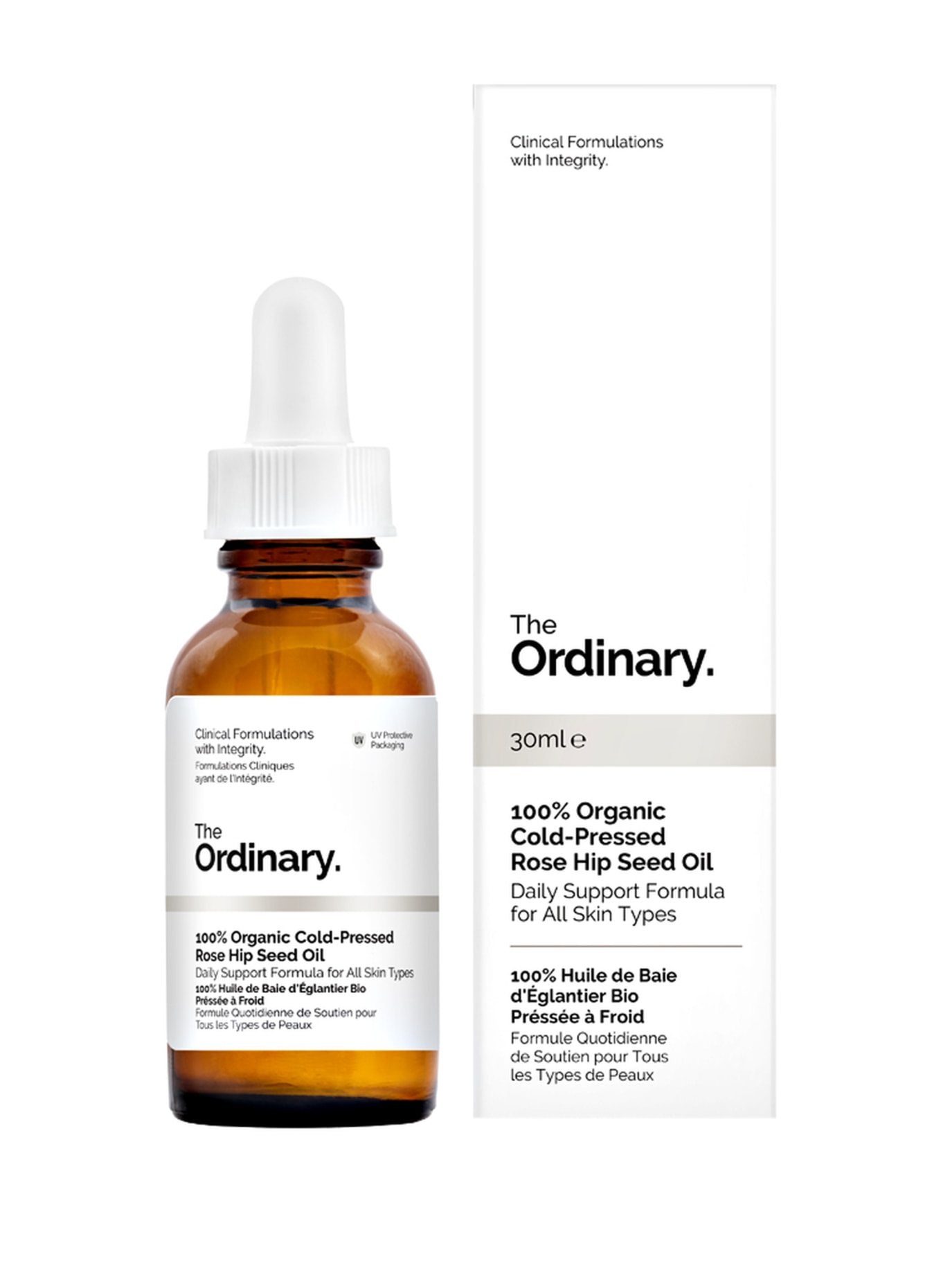The Ordinary. 100% ORGANIC COLD- PRESSED ROSE HIP SEED OIL (Obrázek 1)