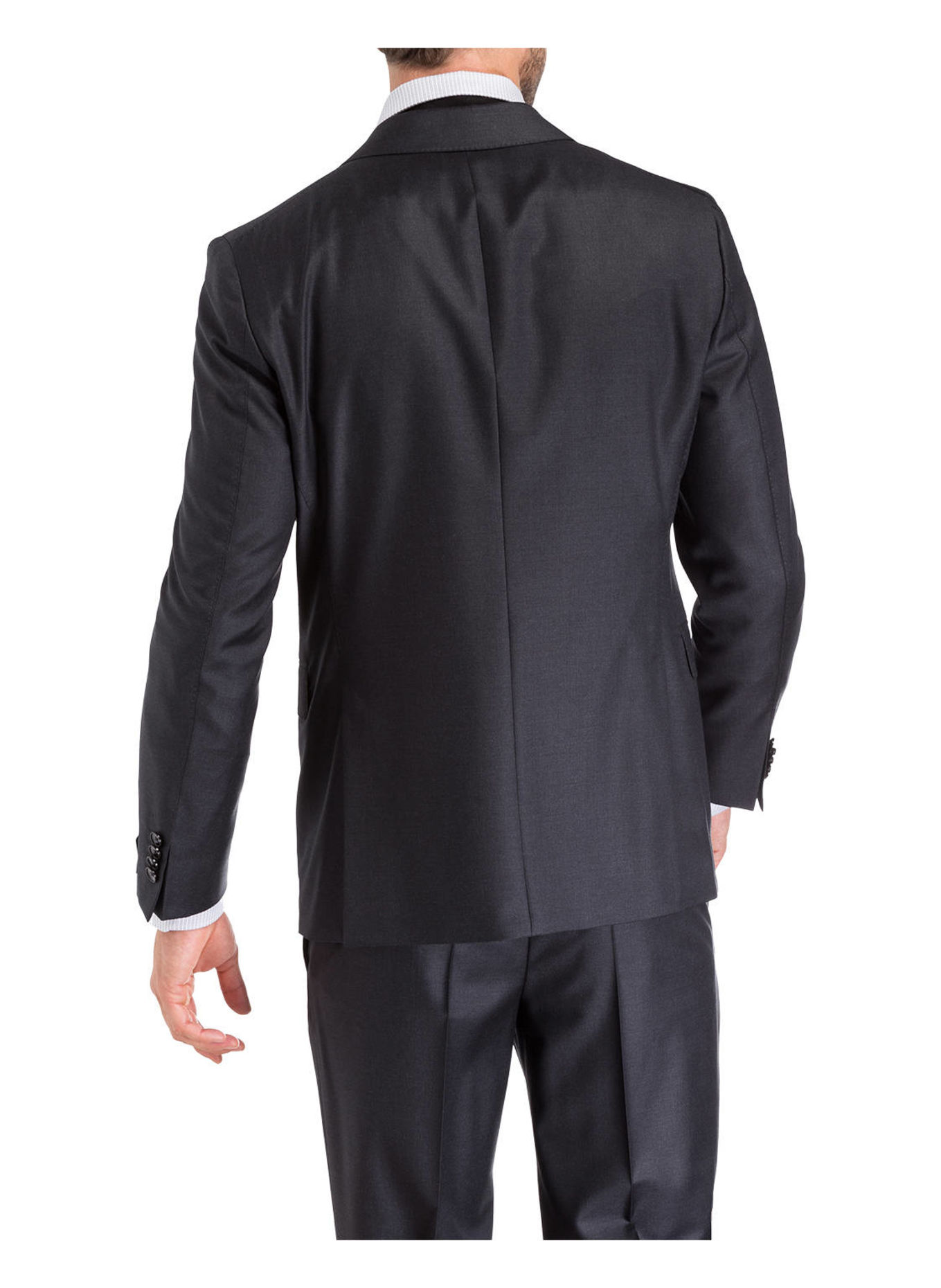 DRESSLER Kombi-Sakko Shaped Fit: 028 DUNKELGRAU