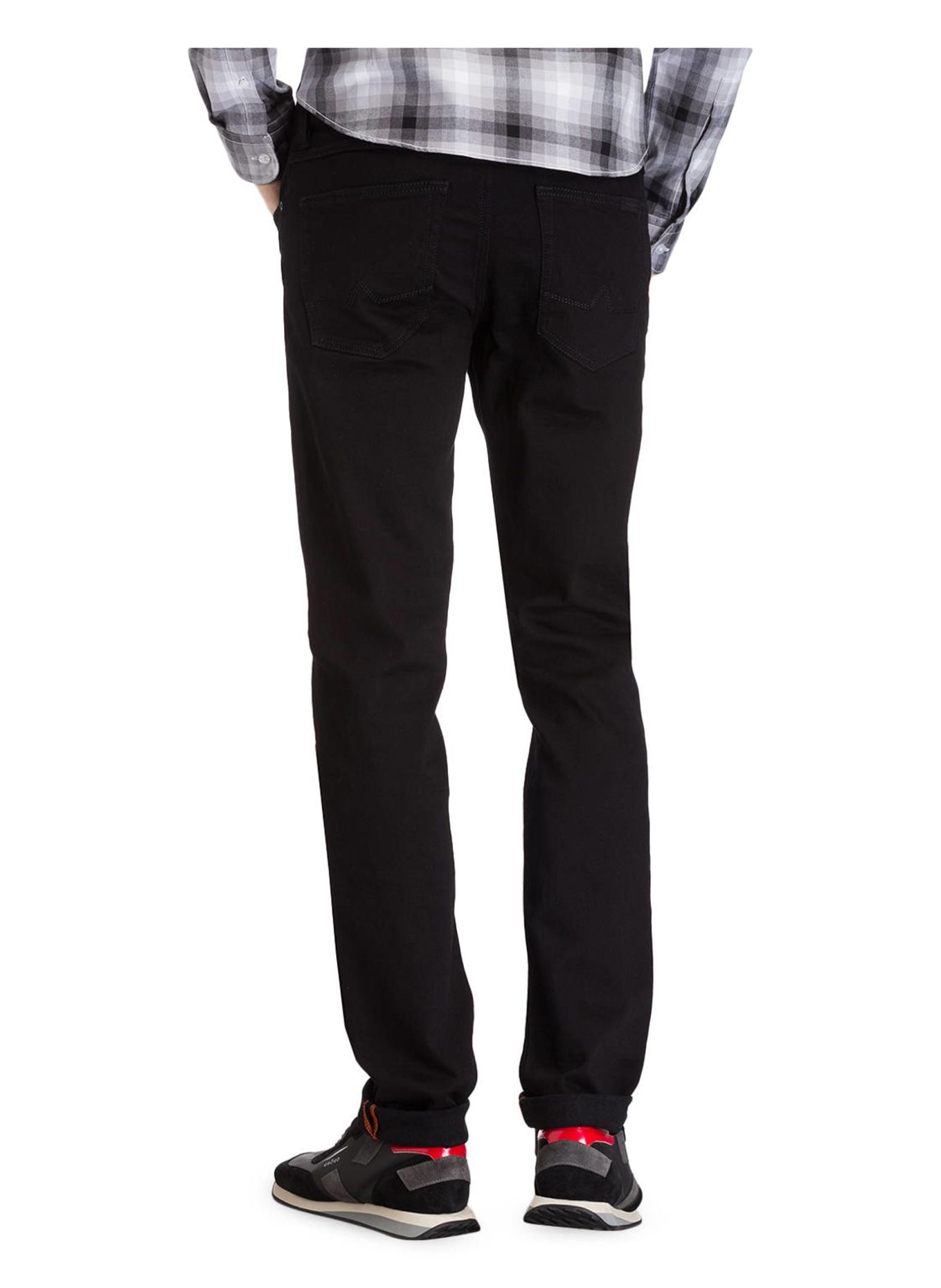 ALBERTO Jeans PIPE DYNAMIC SUPERFIT Regular Fit, Farbe: 997 BLACK (Bild 3)