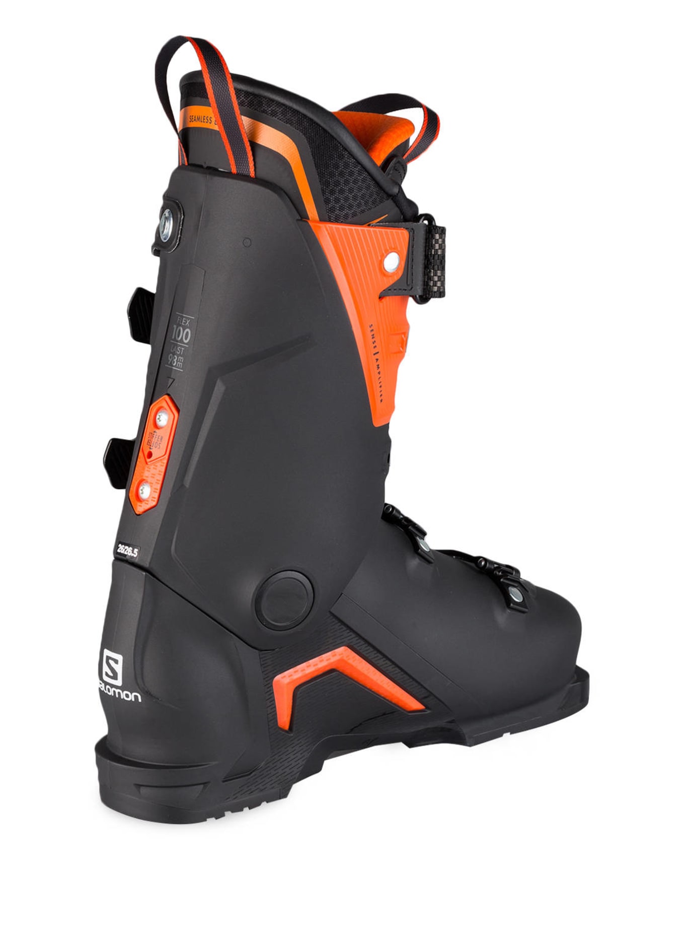 SALOMON Ski boots S/MAX 100, Color: BLACK/ ORANGE (Image 2)