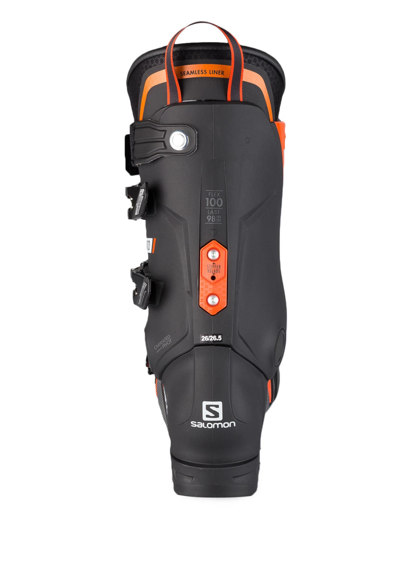 SALOMON Ski boots S/MAX 100, Color: BLACK/ ORANGE (Image 3)