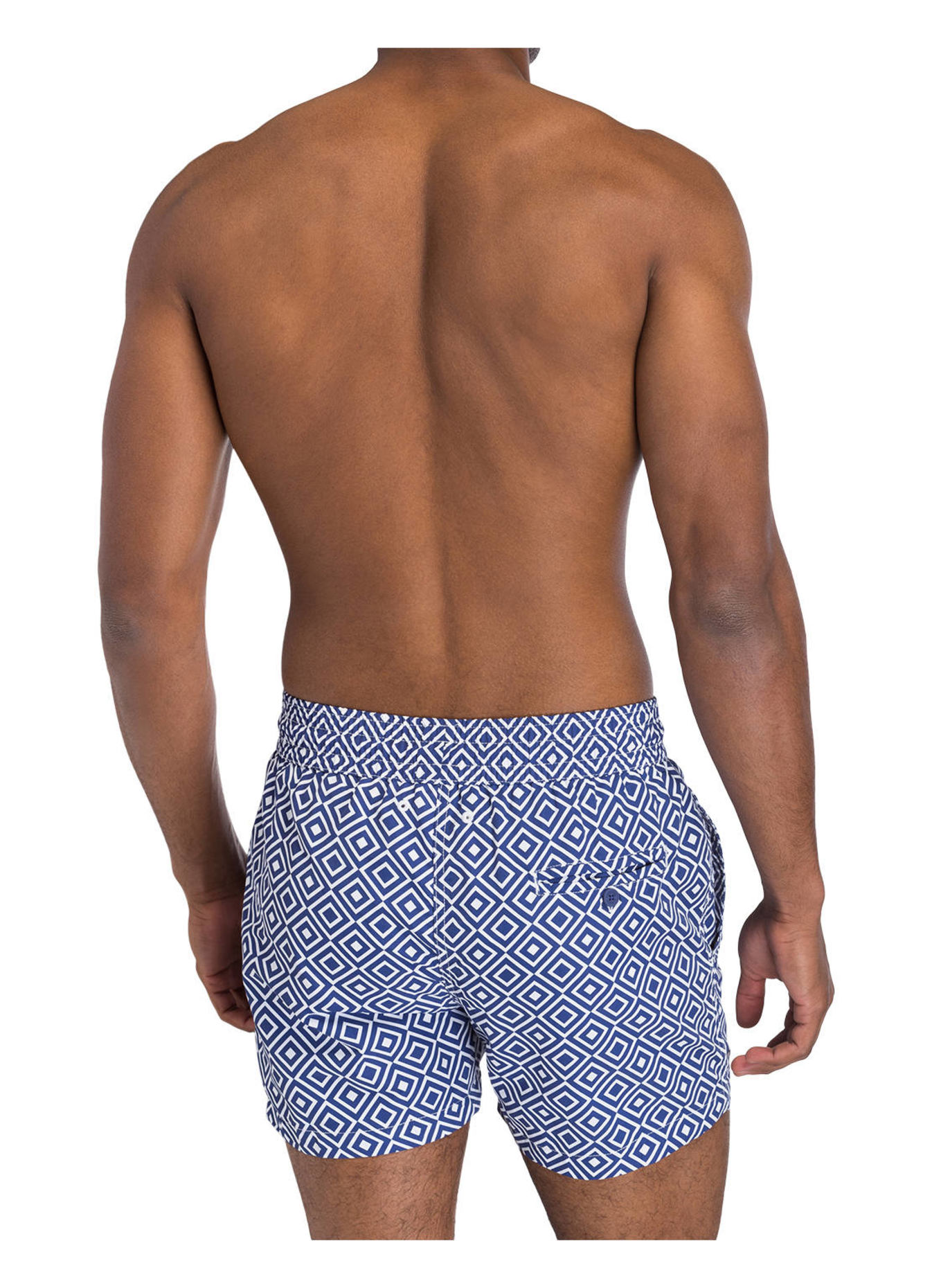 FRESCOBOL CARIOCA Badeshorts ANGRA: BLAU / WEISS