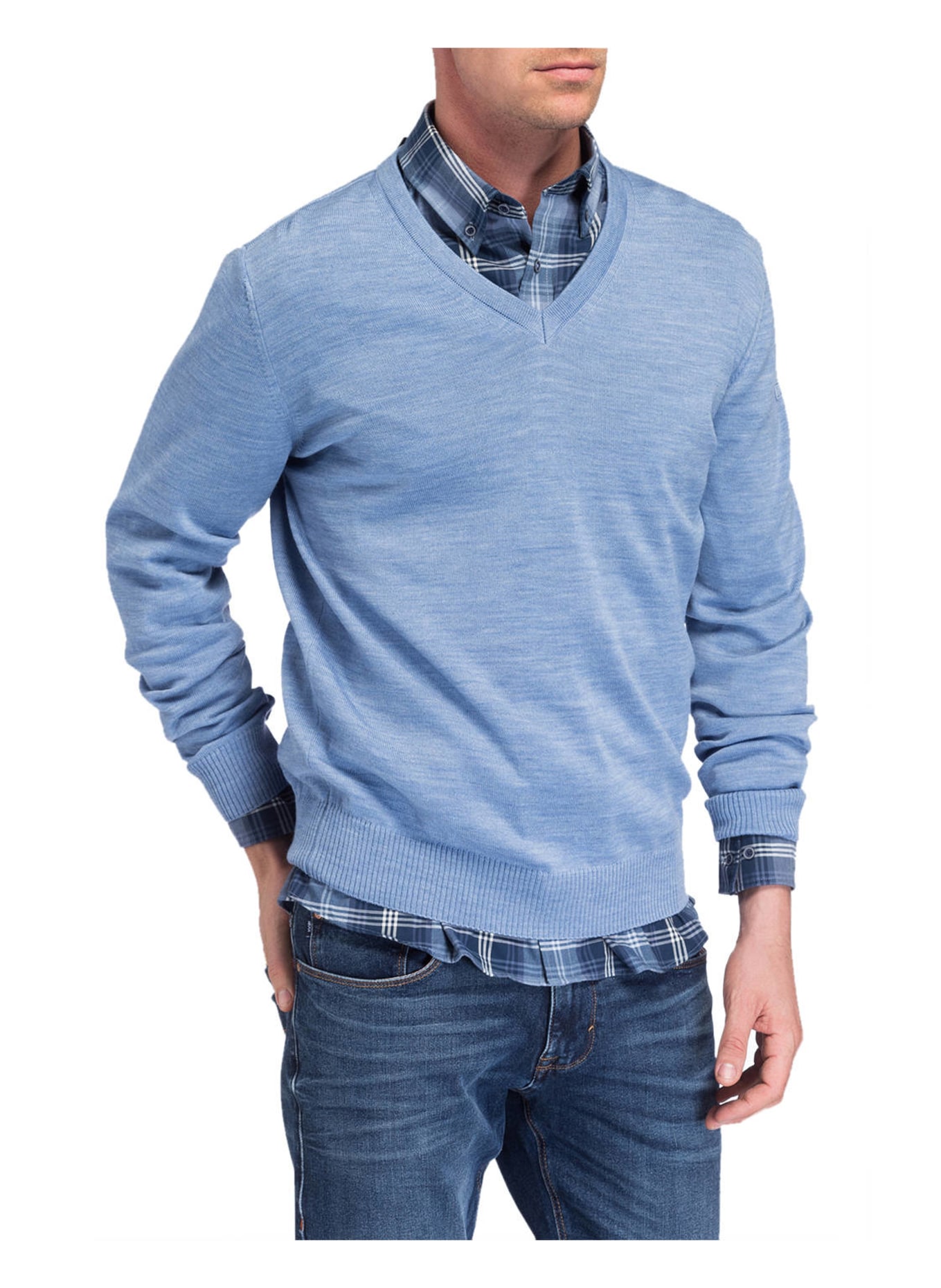 MAERZ MUENCHEN Pullover, Farbe: HELLBLAU (Bild 2)