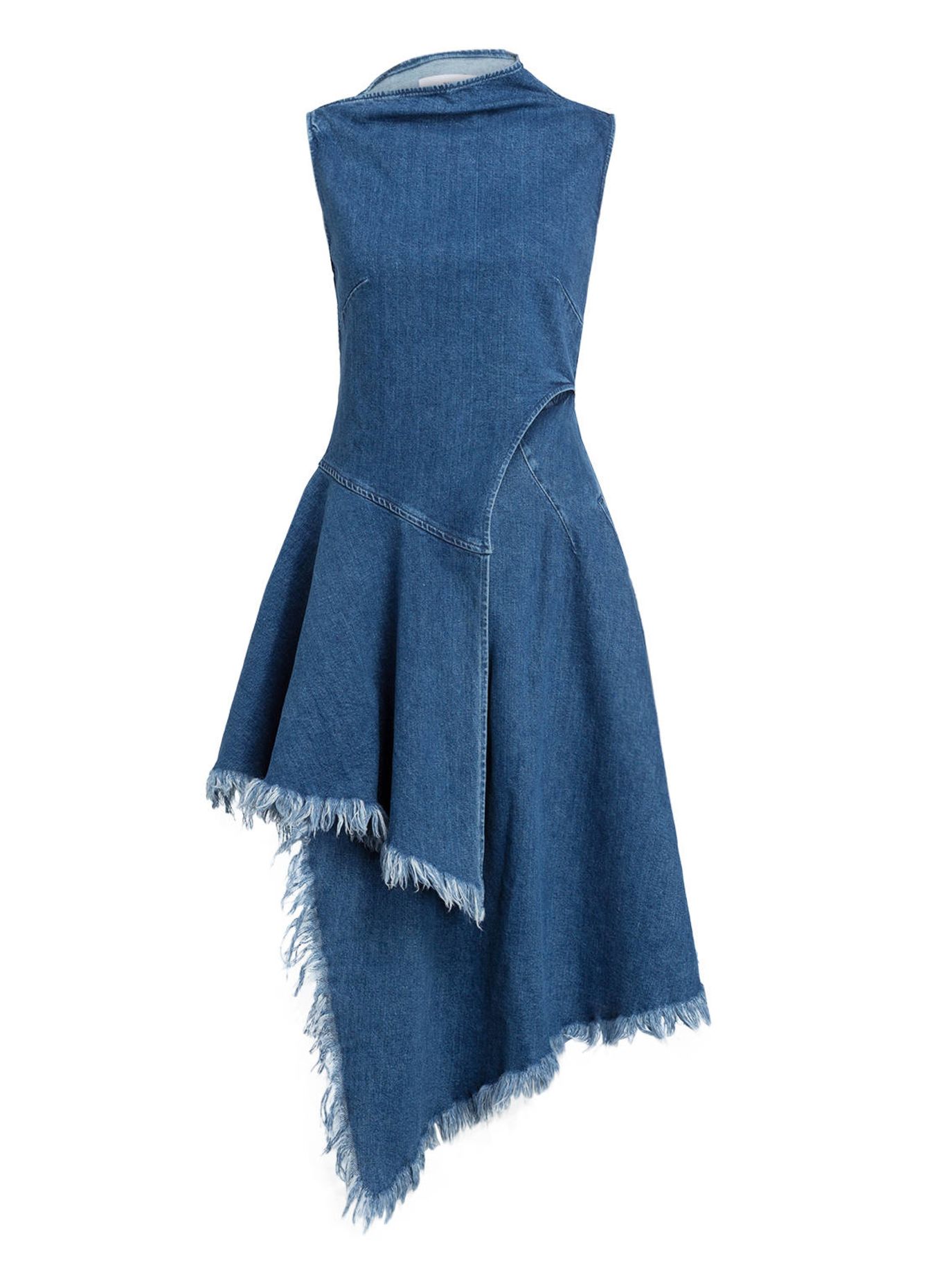 7 for all mankind džínové šaty: MODRÁ