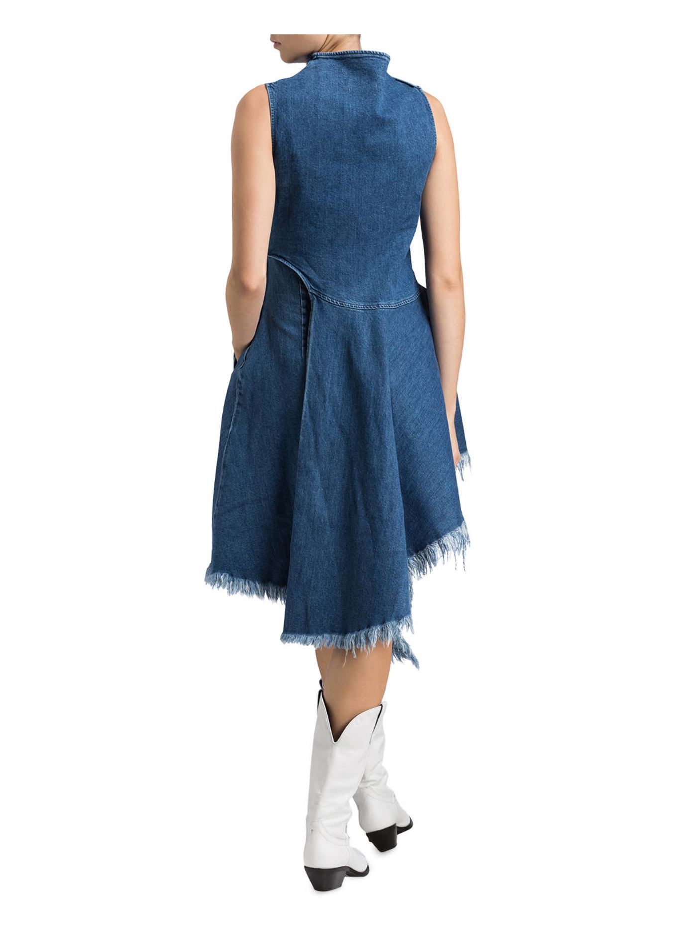 7 for all mankind džínové šaty: MODRÁ