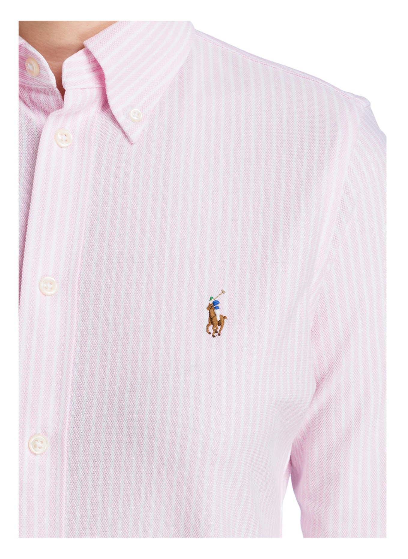 POLO RALPH LAUREN Shirt blouse, Color: PINK/ WHITE (Image 4)