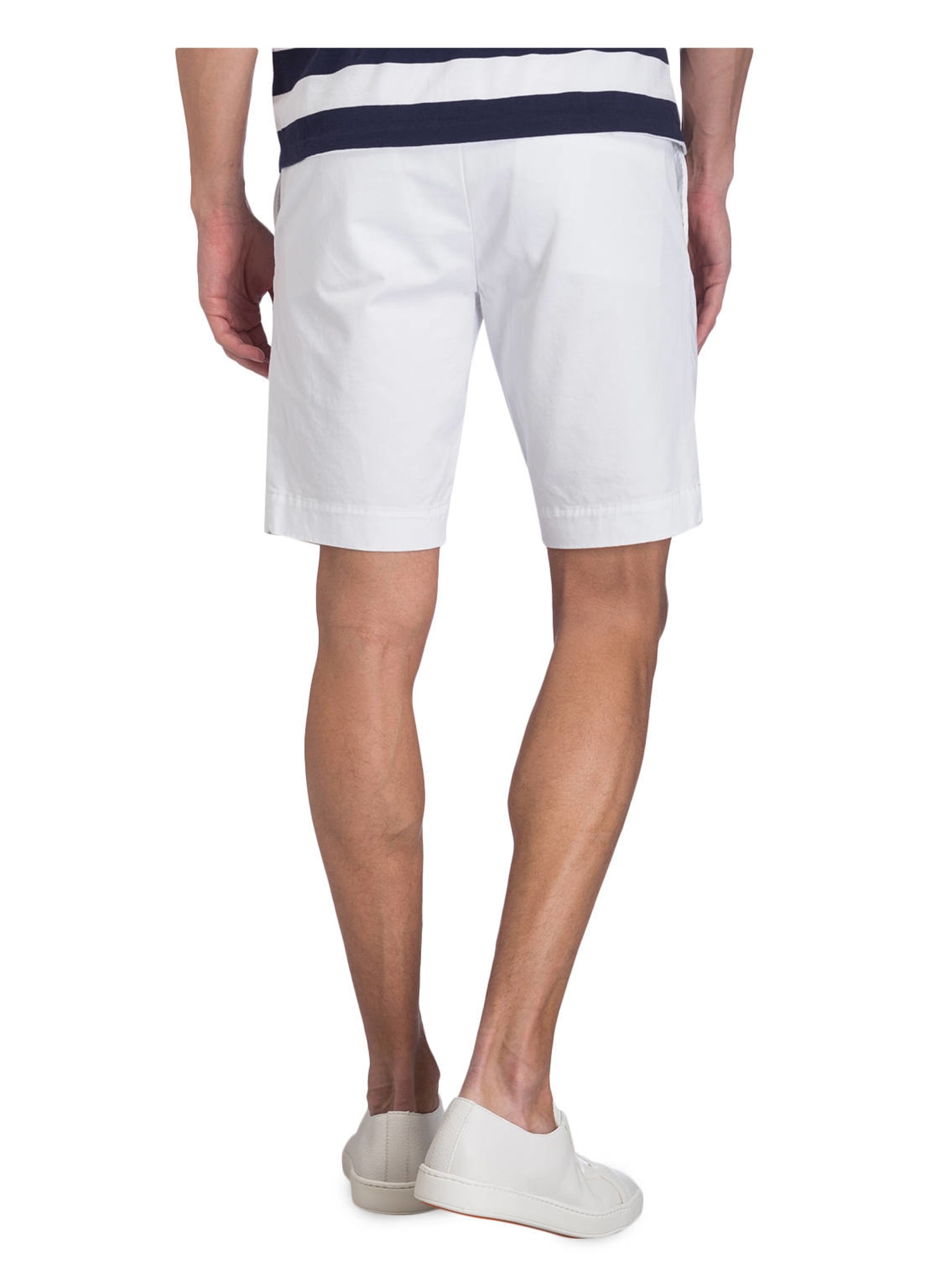 POLO RALPH LAUREN Chinoshorts HUDSON Slim Fit, Farbe: WEISS (Bild 3)