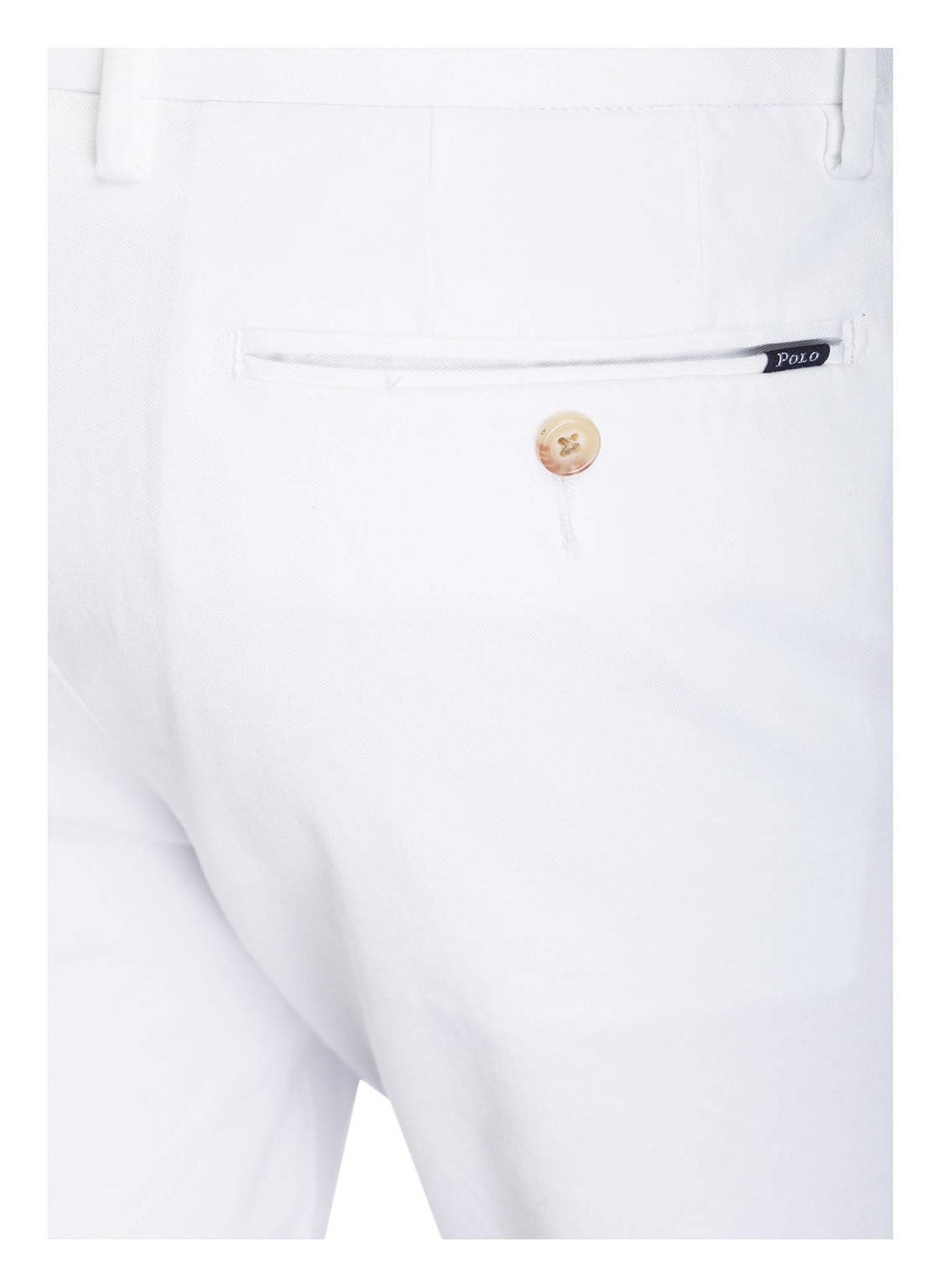 POLO RALPH LAUREN Chinoshorts HUDSON Slim Fit, Farbe: WEISS (Bild 5)