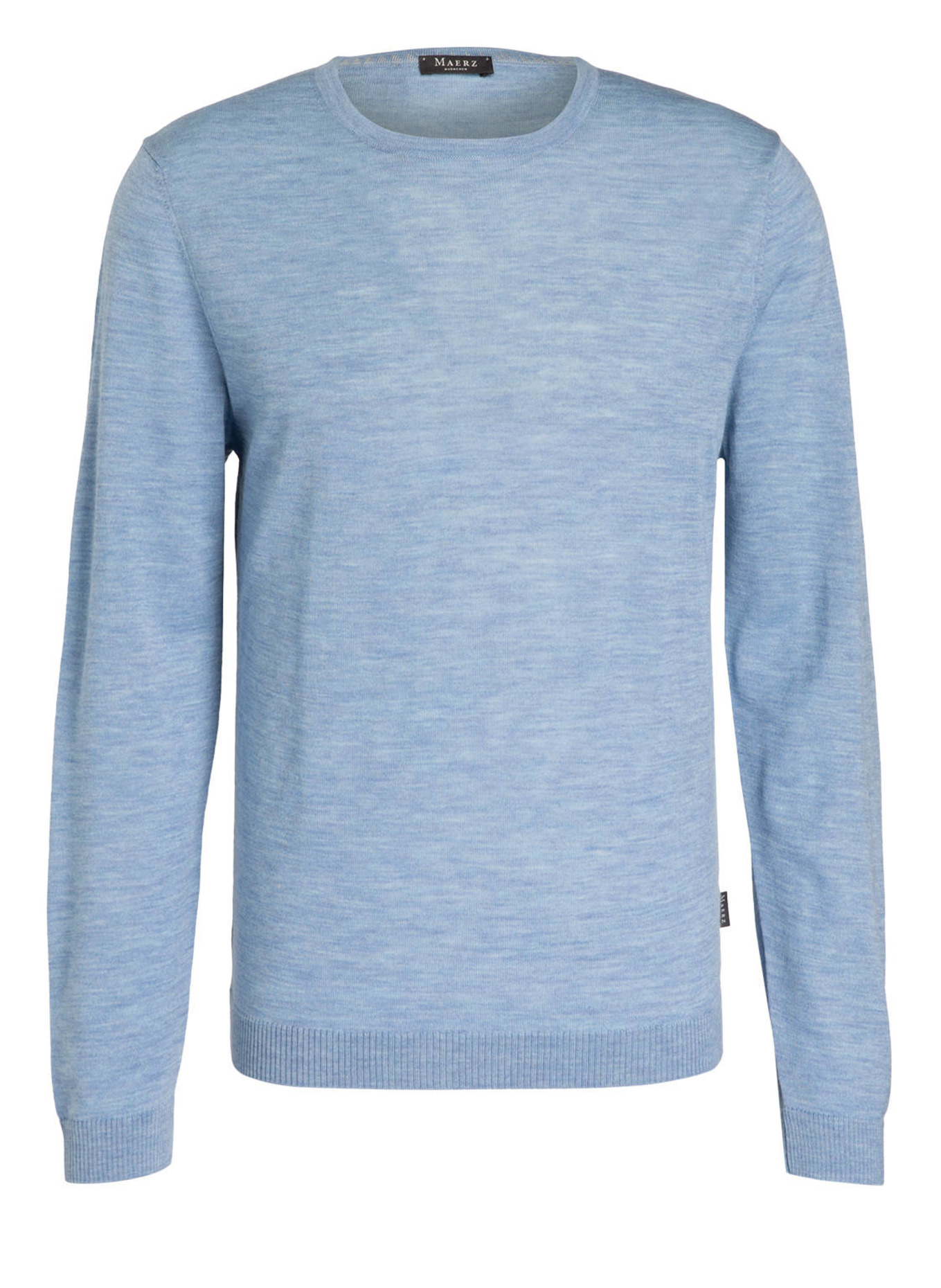 MAERZ MUENCHEN Pullover aus Merinowolle: HELLBLAU