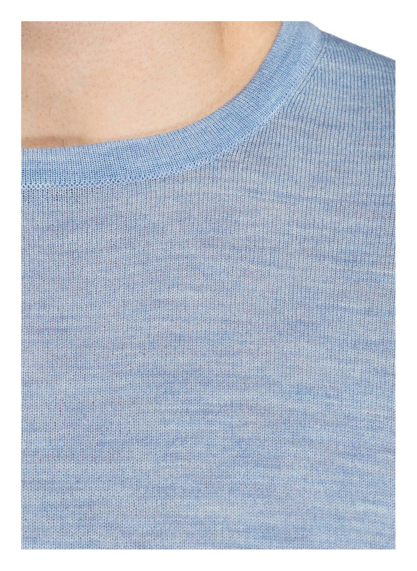 MAERZ MUENCHEN Pullover aus Merinowolle: HELLBLAU