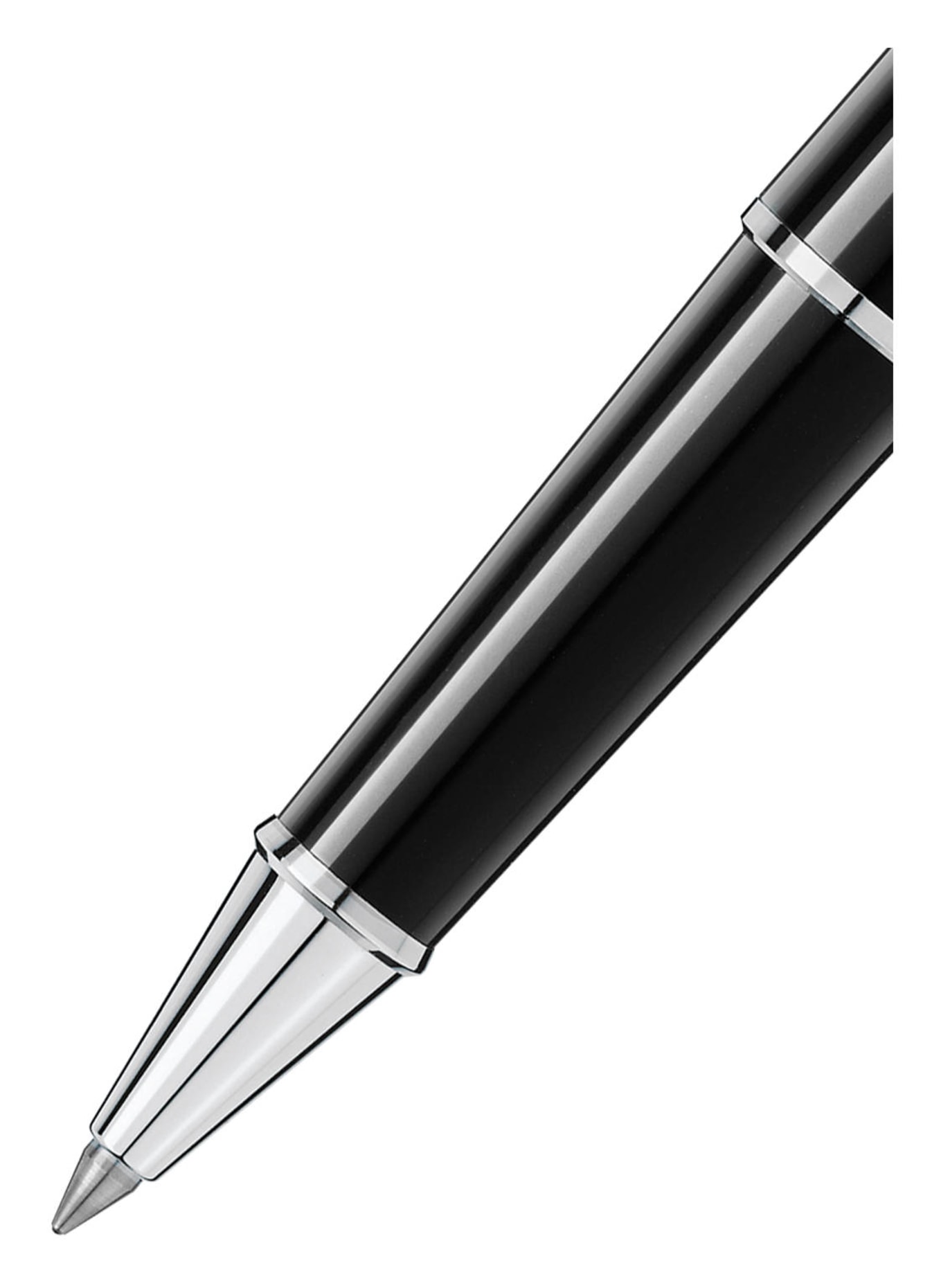 MONTBLANC Kuličkové pero MEISTERSTÜCK DOUÉ GEOMETRY CLASSIQUE, Barva: ČERNÁ/ STŘÍBRNÁ (Obrázek 2)