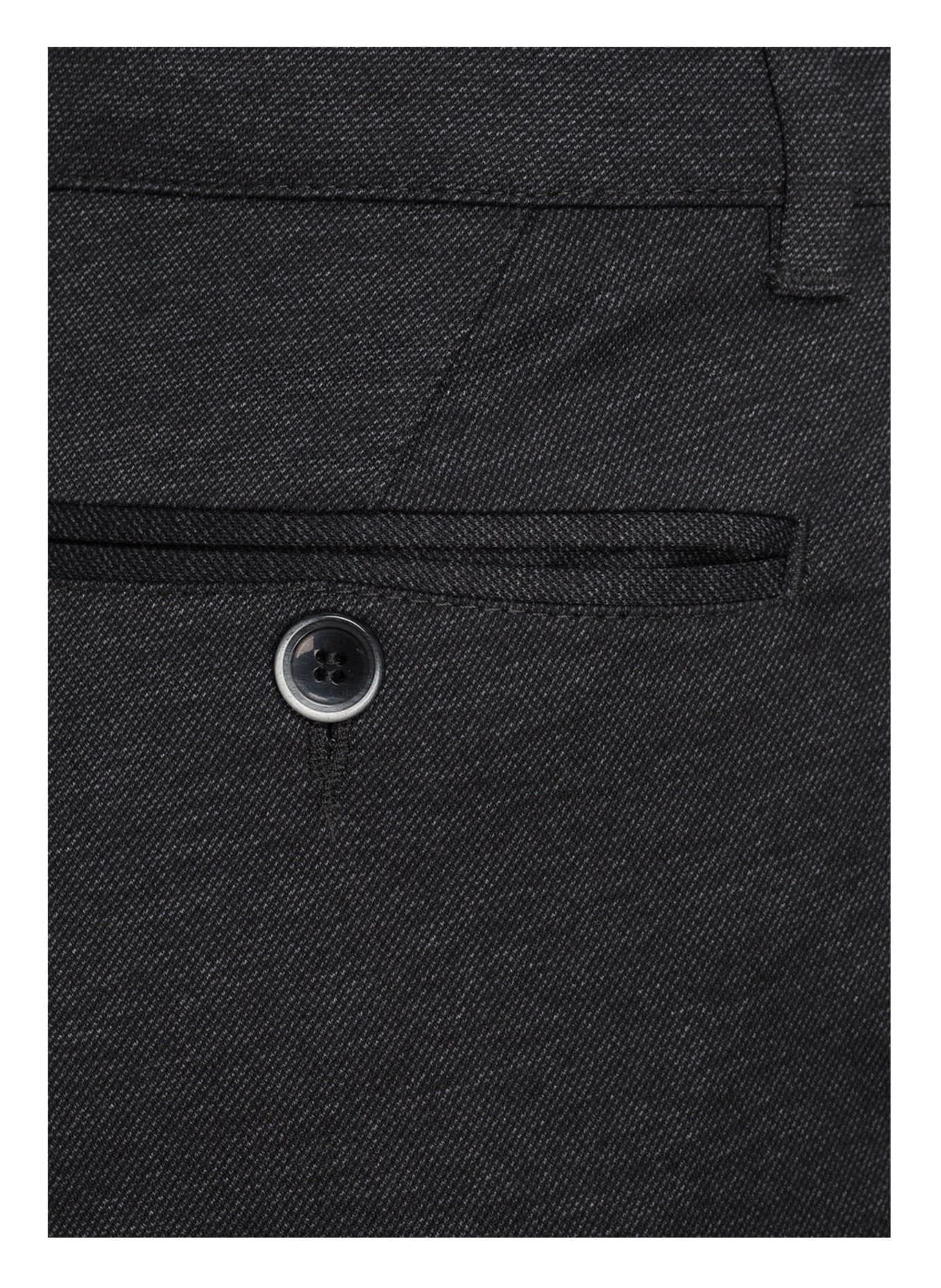 G.O.L. FINEST COLLECTION Spodnie garniturowe super slim fit, Kolor: ANTRACYT (Obrazek 3)