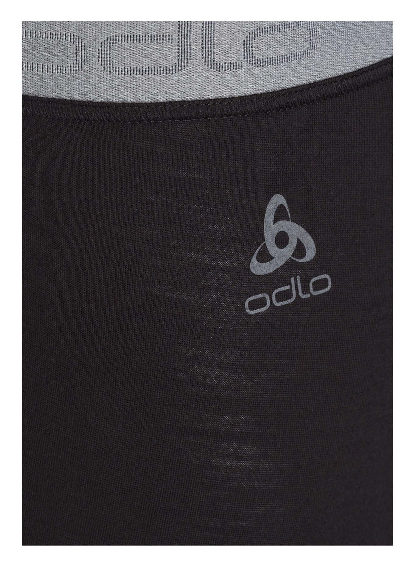 odlo Functional underwear bottoms NATURAL WARM in merino wool, Color: BLACK (Image 3)