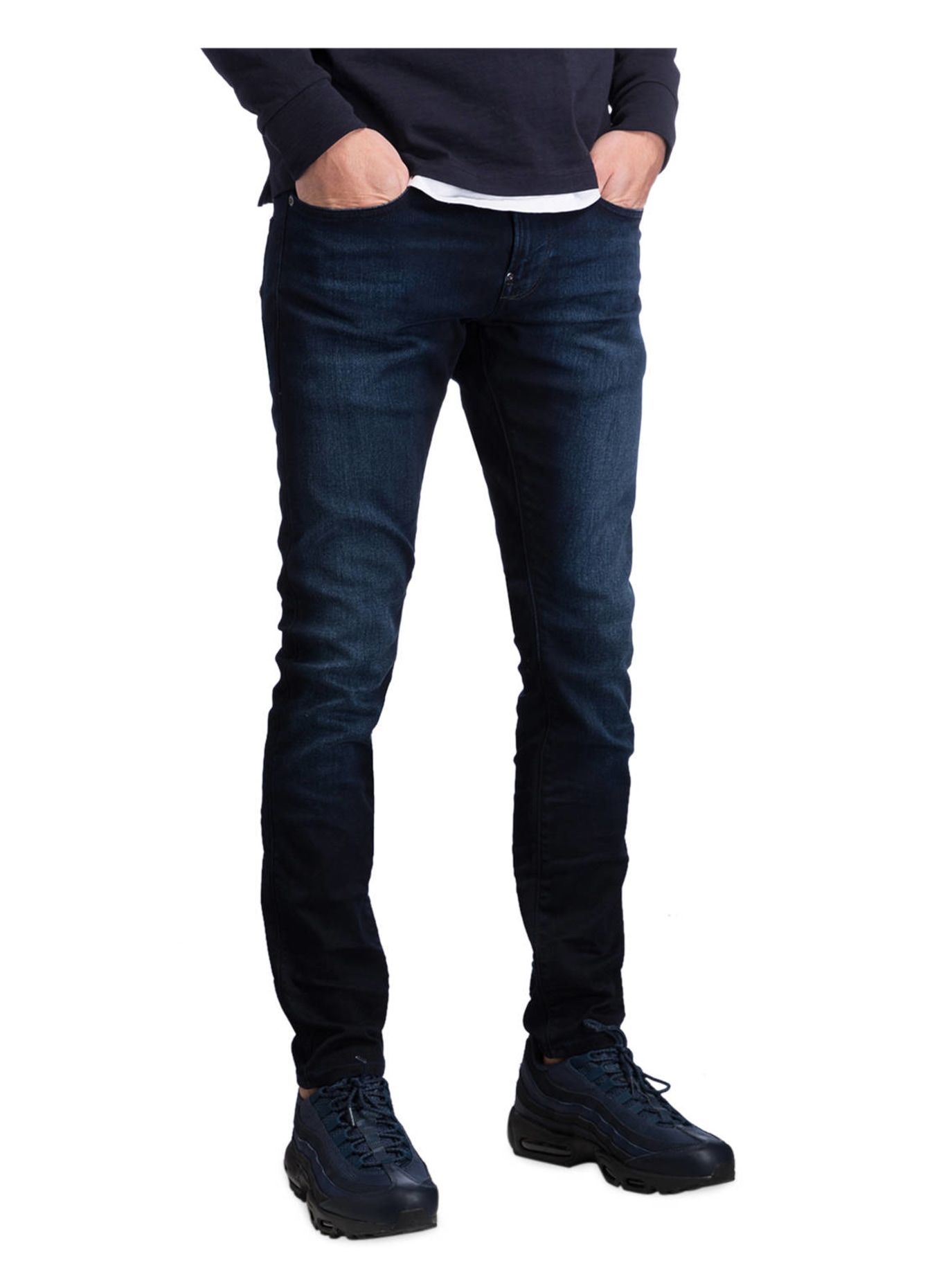 G-Star RAW Jeans REVEND Skinny Fit, Farbe: DK AGED BLUE (Bild 2)