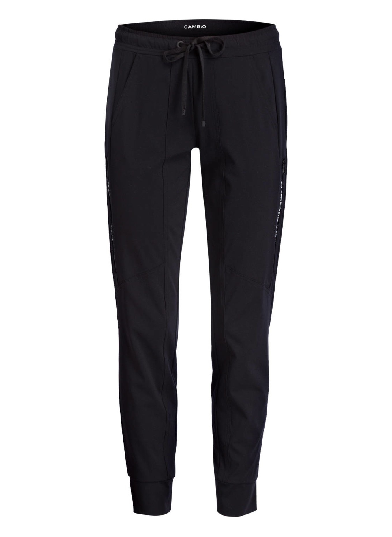 CAMBIO Spodnie JORDAN w stylu joggingowym: CZARNY