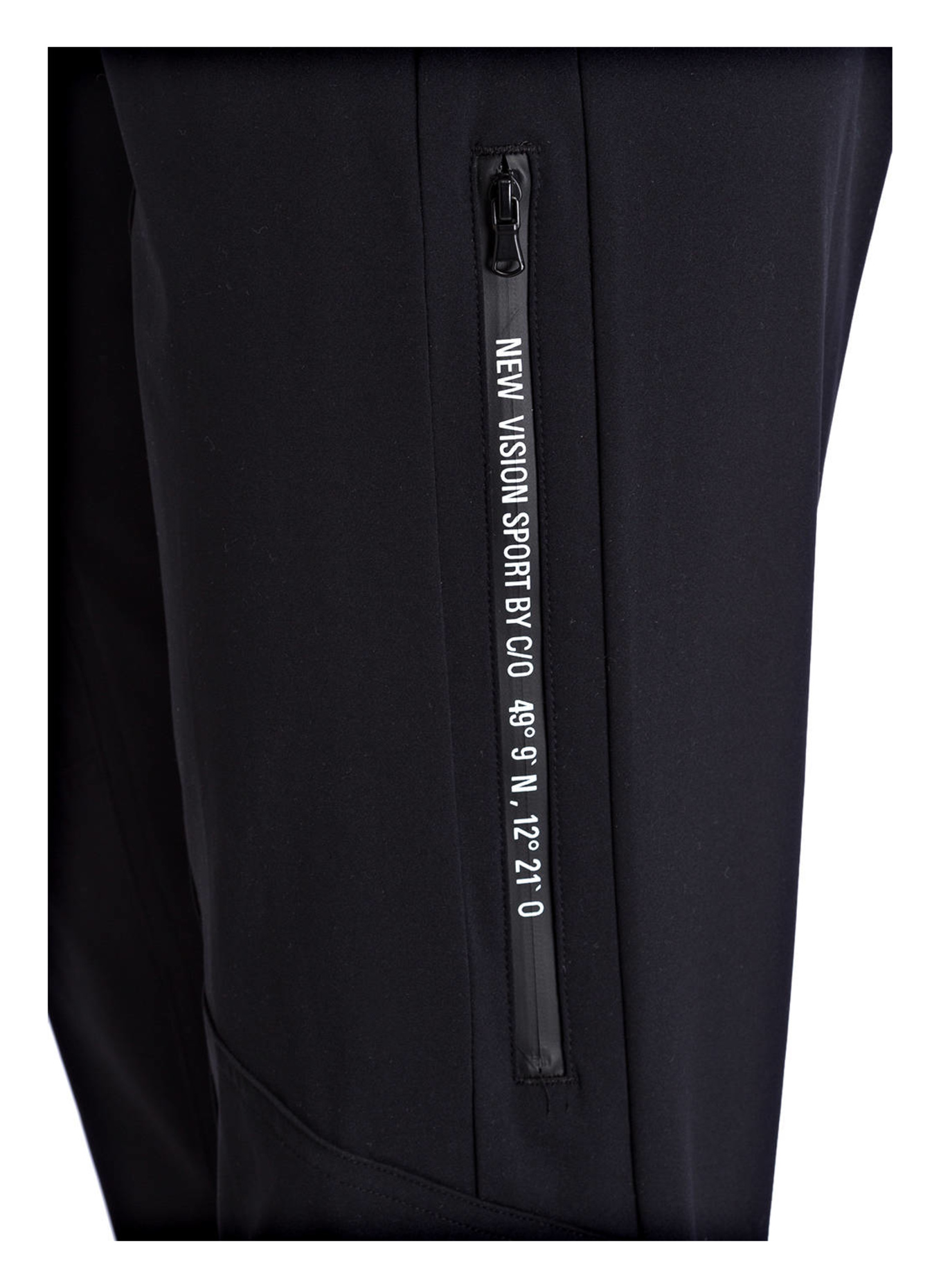 CAMBIO Spodnie JORDAN w stylu joggingowym: CZARNY