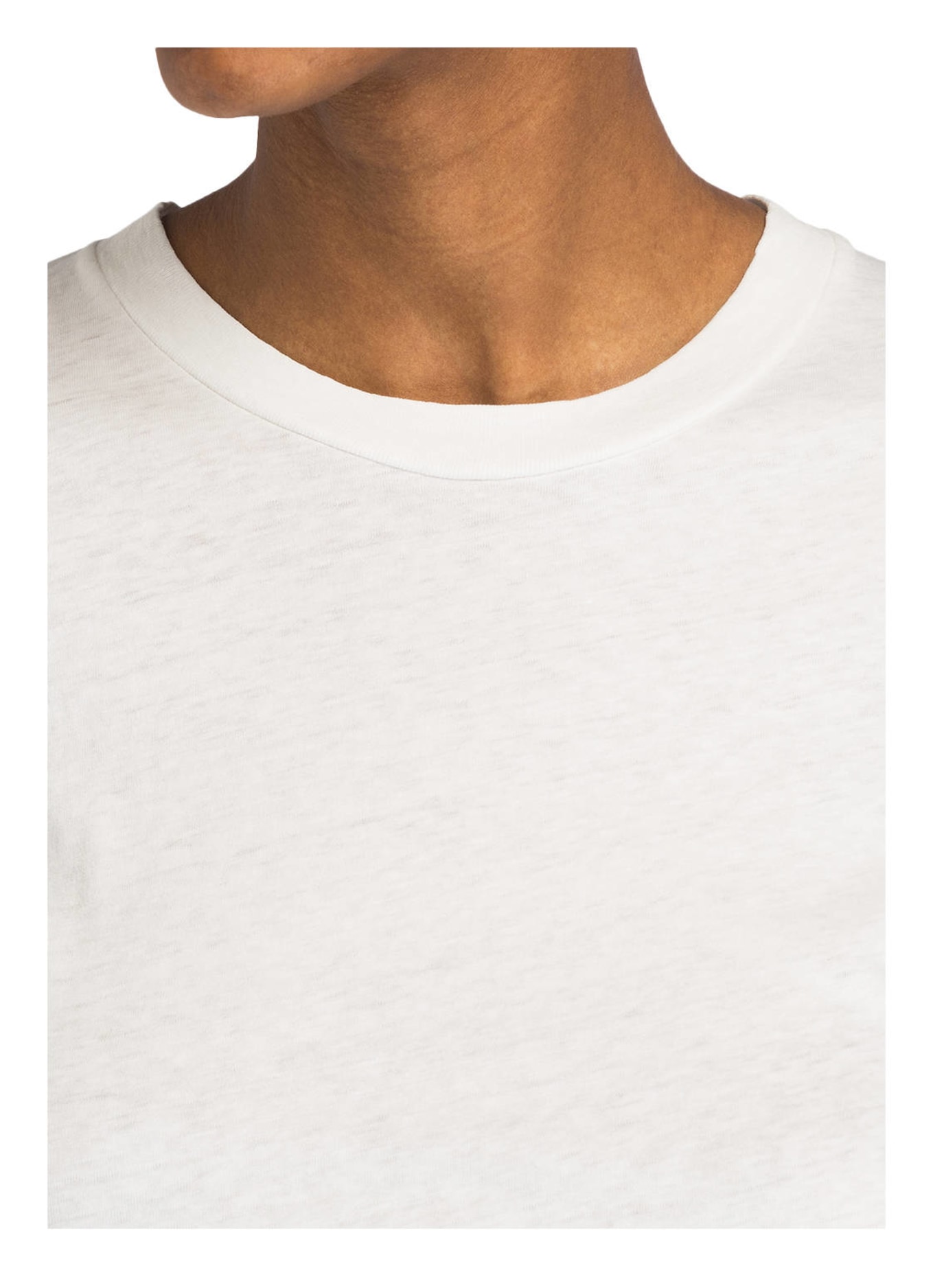 American Vintage T-shirt AJUSTÉ, Color: WHITE (Image 4)