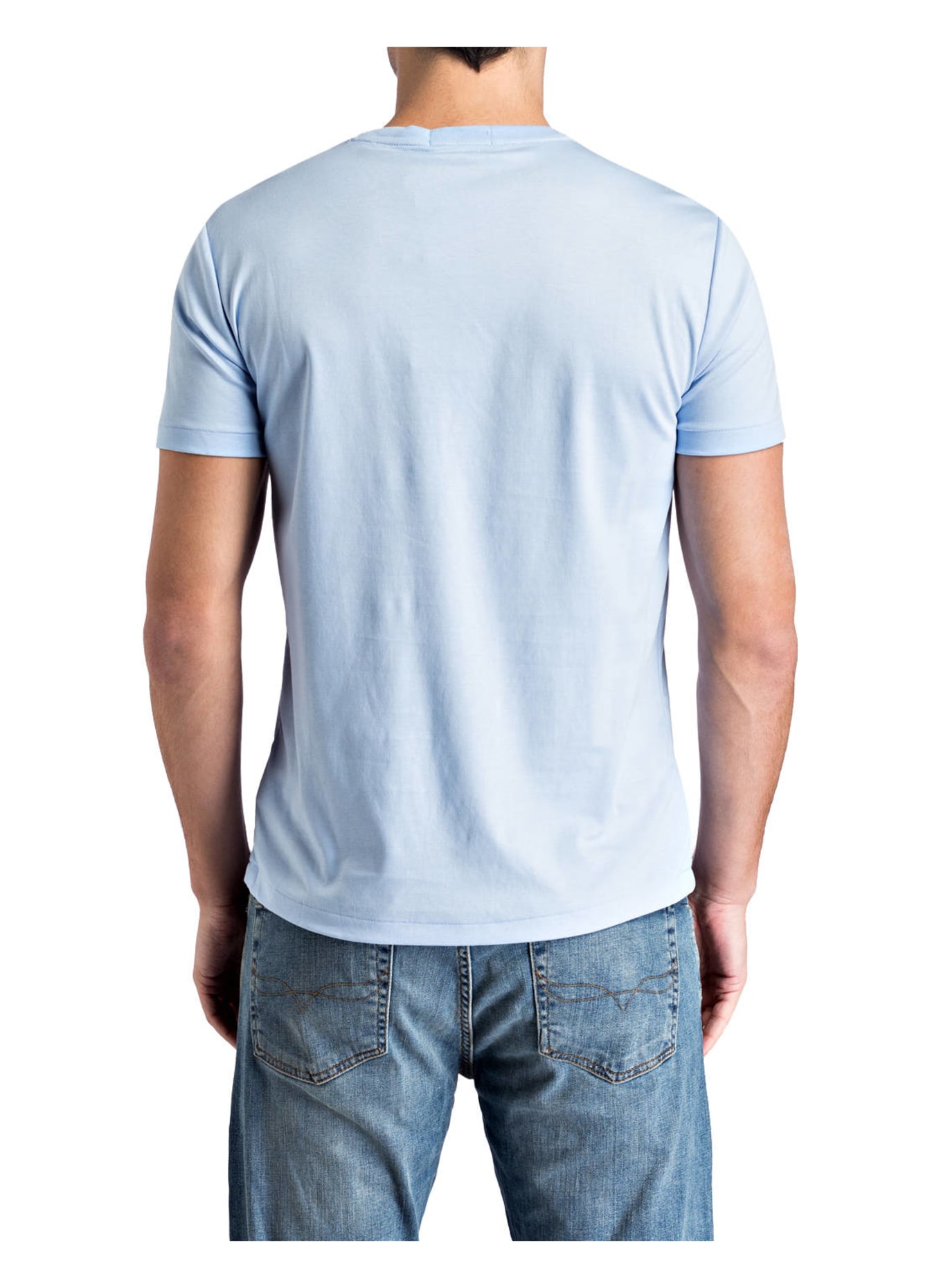 POLO RALPH LAUREN T-shirt, Color: LIGHT BLUE (Image 3)