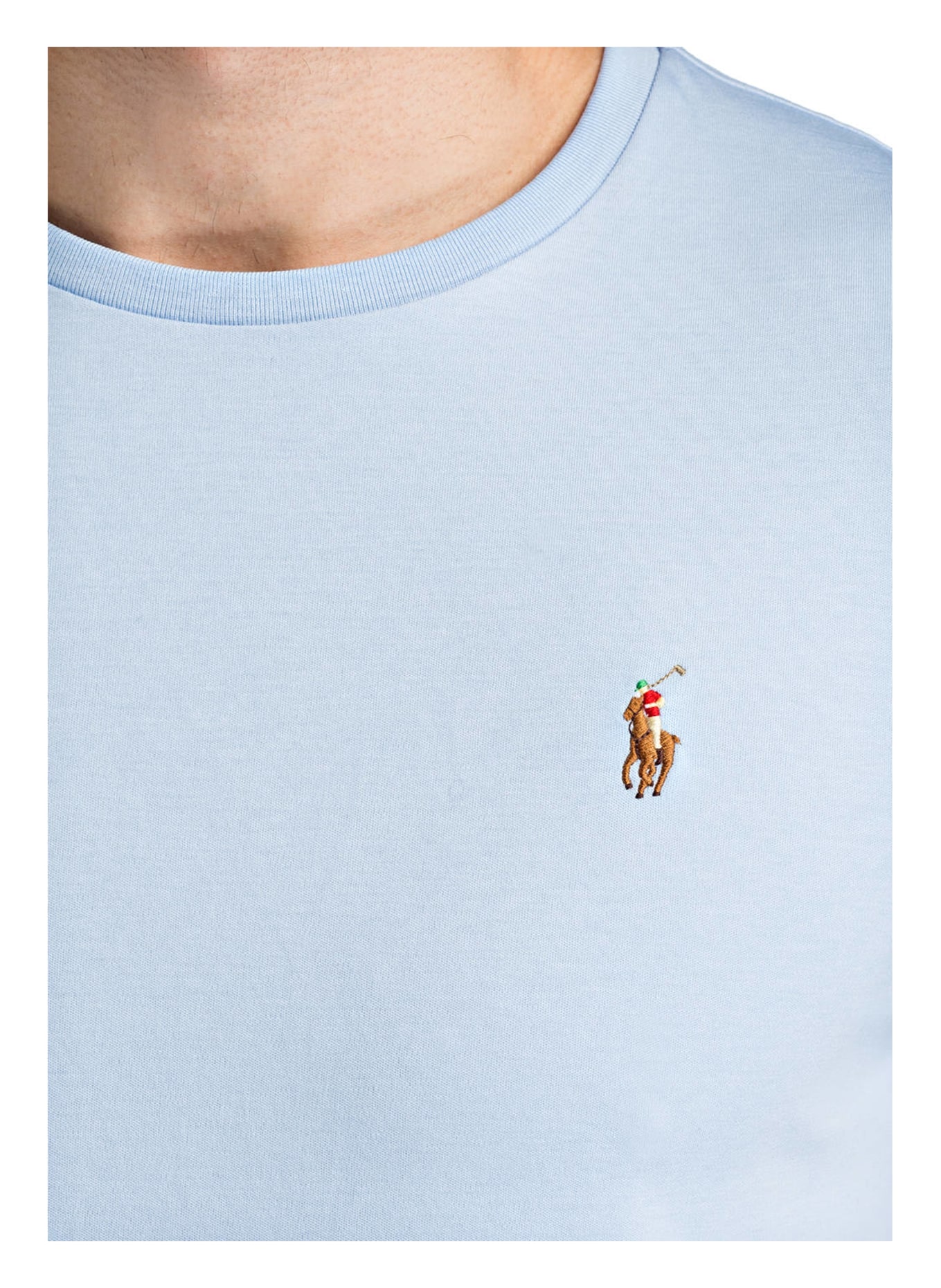 POLO RALPH LAUREN T-shirt, Color: LIGHT BLUE (Image 4)