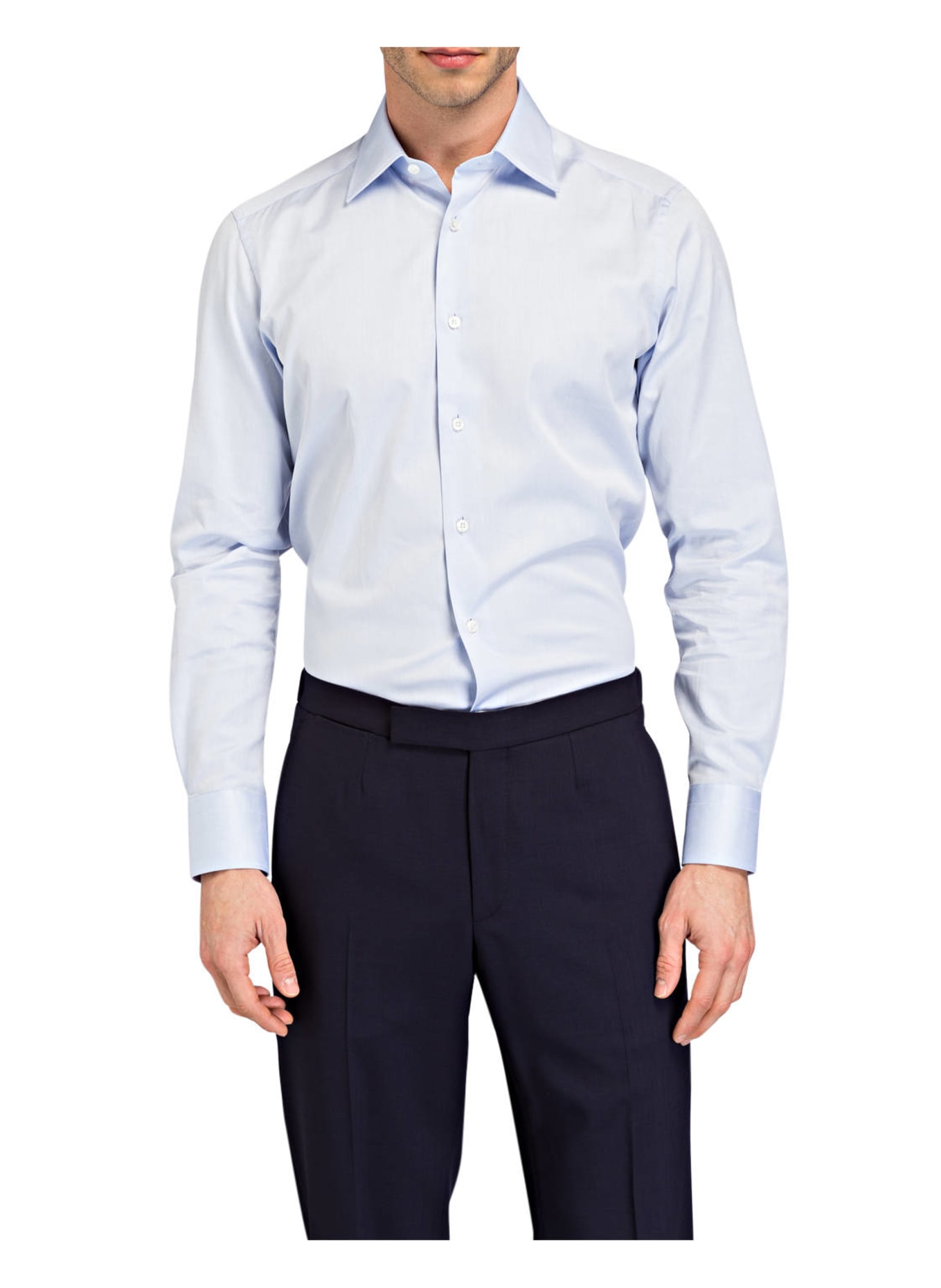 ZEGNA Shirt tailored fit, Color: LIGHT BLUE (Image 2)