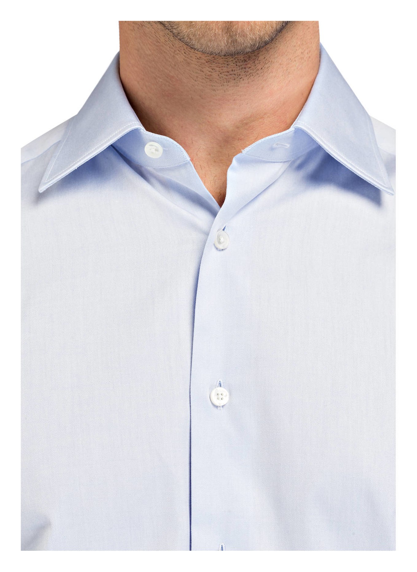 ZEGNA Shirt tailored fit, Color: LIGHT BLUE (Image 4)