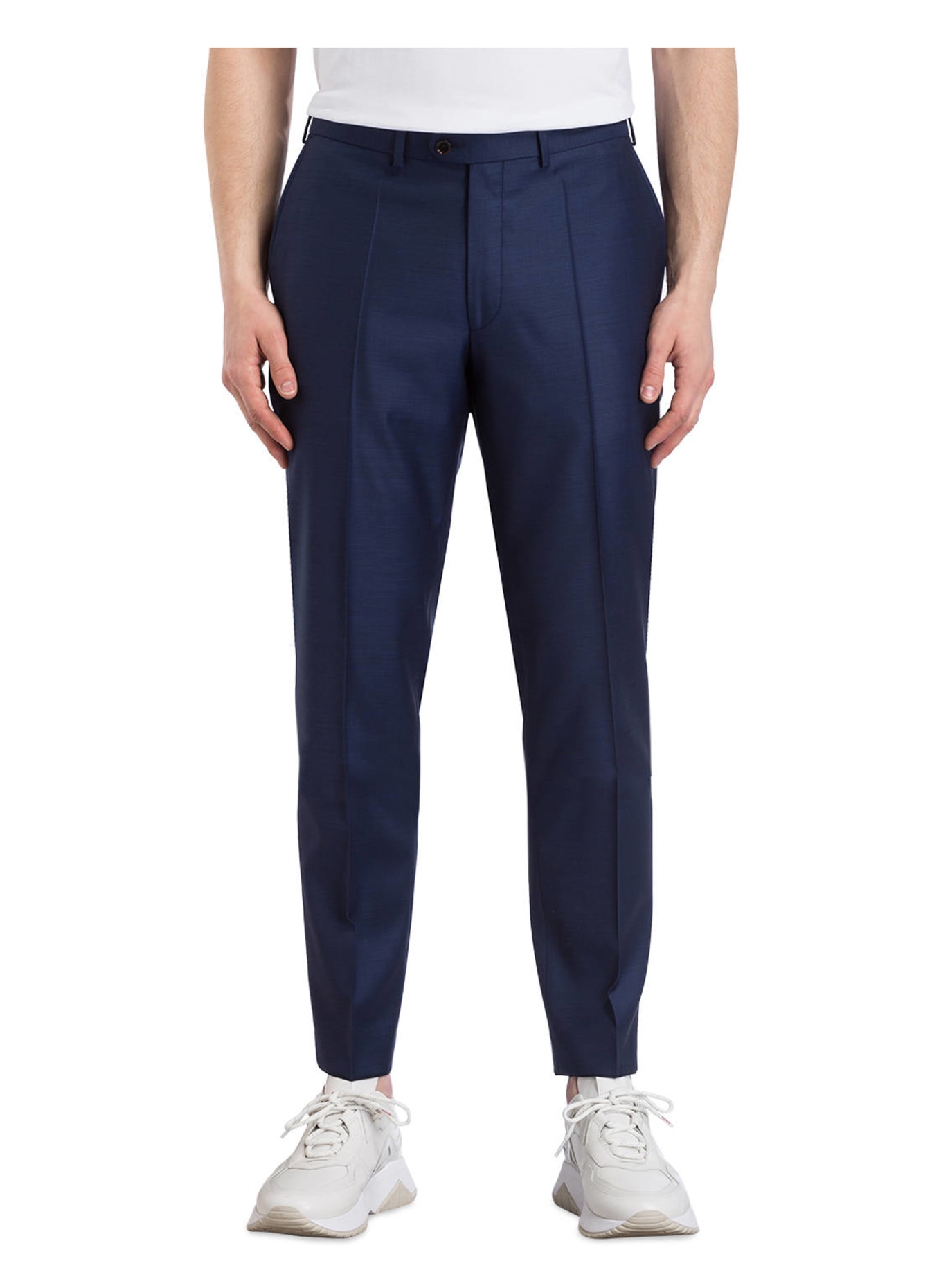 EDUARD DRESSLER Suit trousers shaped fit , Color: 045 DUNKELBLAU (Image 3)