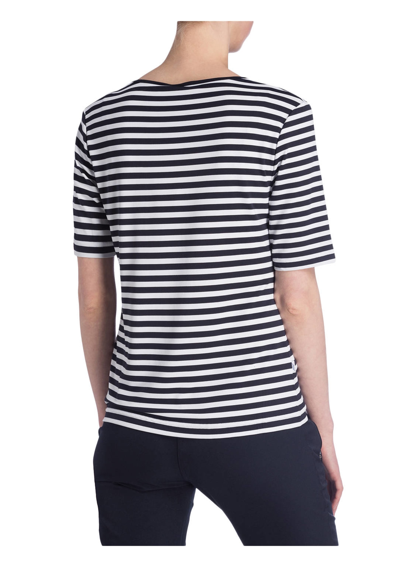 JOY sportswear T-Shirt ALLISON, Farbe: DUNKELBLAU/ WEISS (Bild 3)