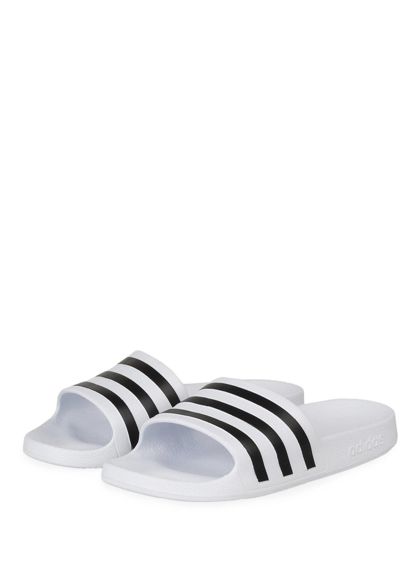 adidas Slides ADILETTE AQUA, Color: WHITE (Image 1)