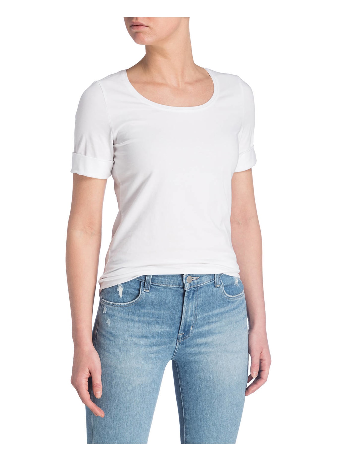 REPEAT T-shirt, Color: WHITE (Image 2)