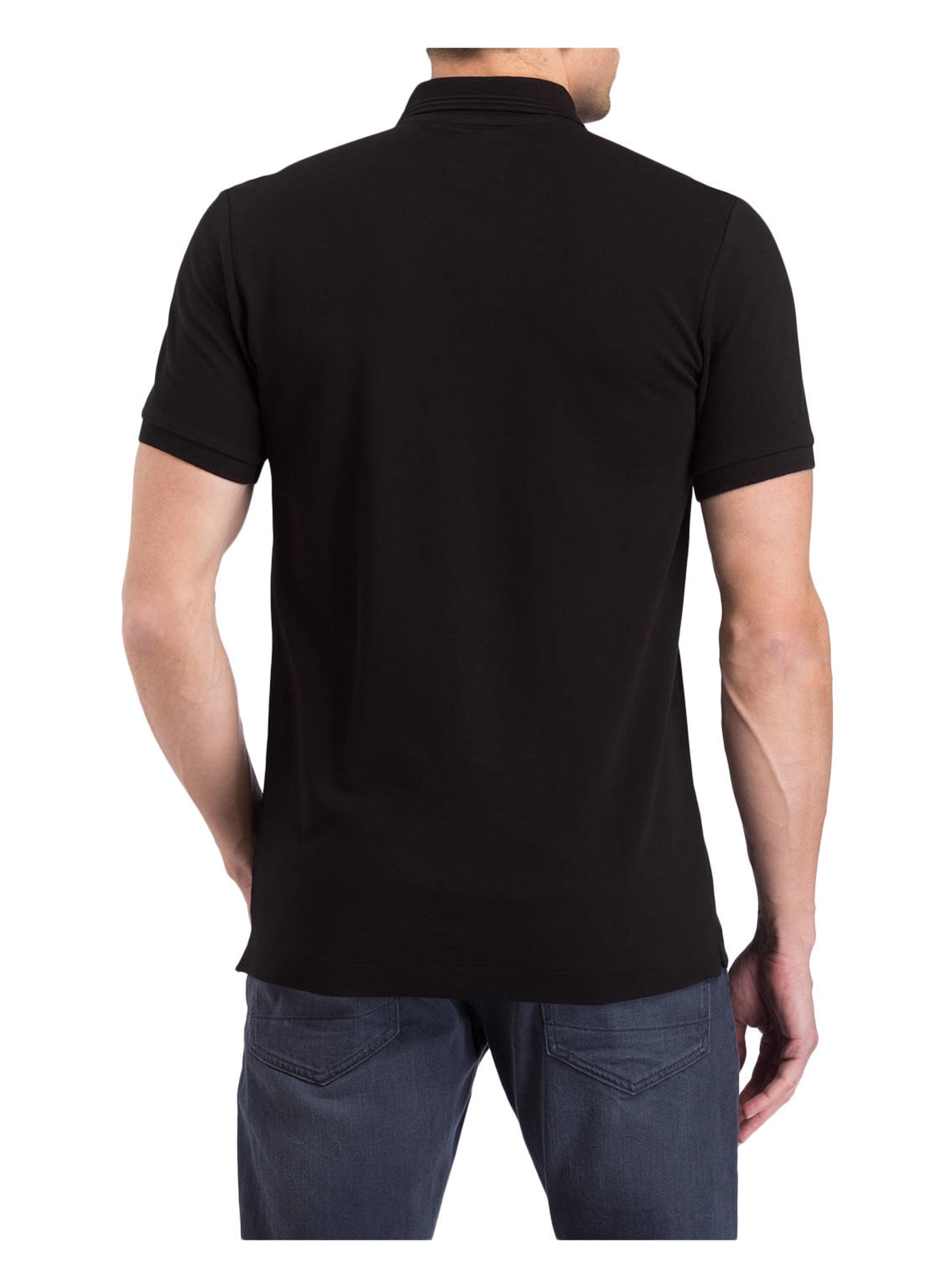 G-Star RAW Piqué polo shirt DUNDA slim fit , Color: BLACK (Image 3)