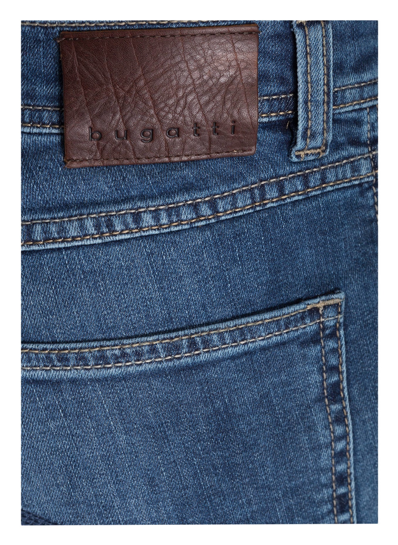 bugatti Jeans Modern Fit, Farbe: 344 blue stone (Bild 5)