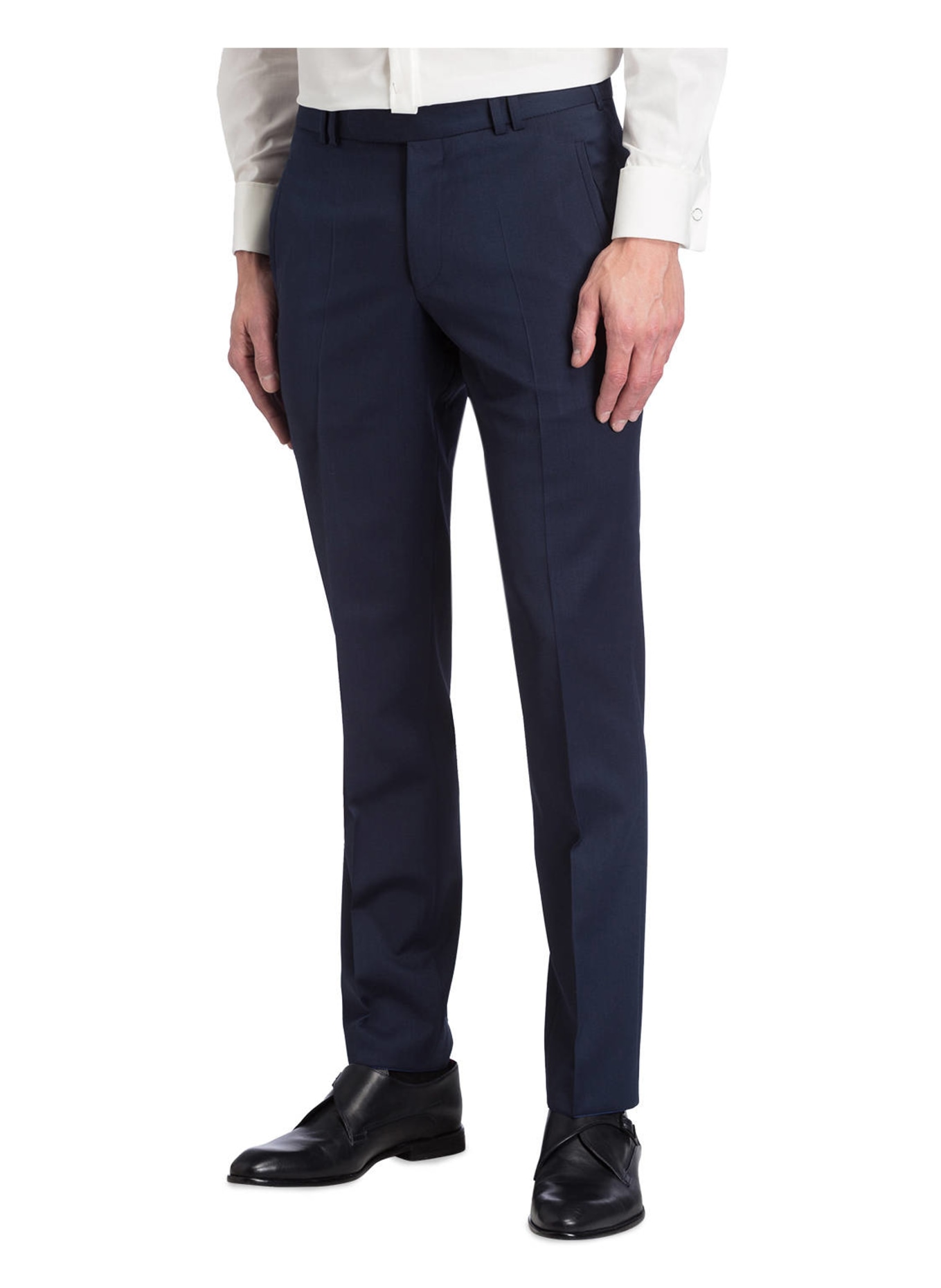 WILVORST Anzughose TZIACCO Modern Fit, Farbe: 030 DK BLAU (Bild 3)