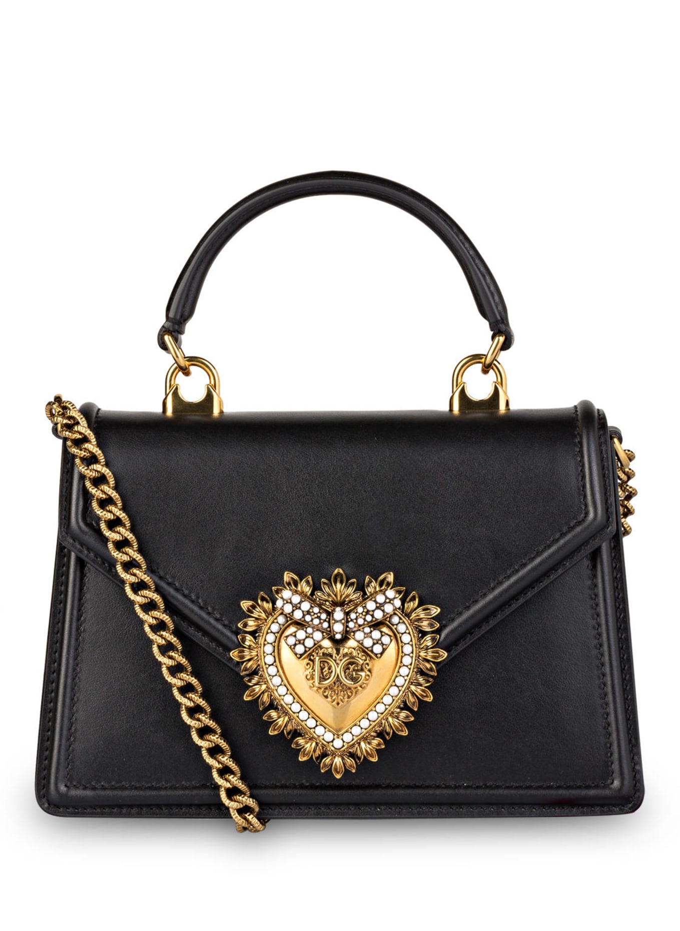 DOLCE & GABBANA Handtasche DEVOTION MINI , Farbe: SCHWARZ (Bild 1)