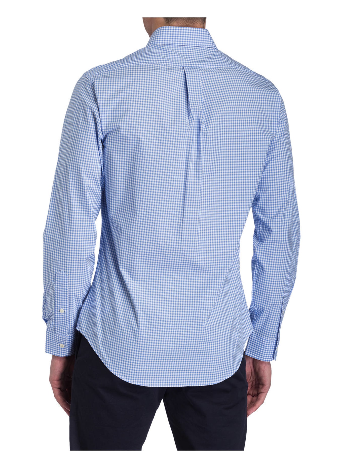 POLO RALPH LAUREN Hemd Slim Fit, Farbe: BLAU/ WEISS (Bild 3)