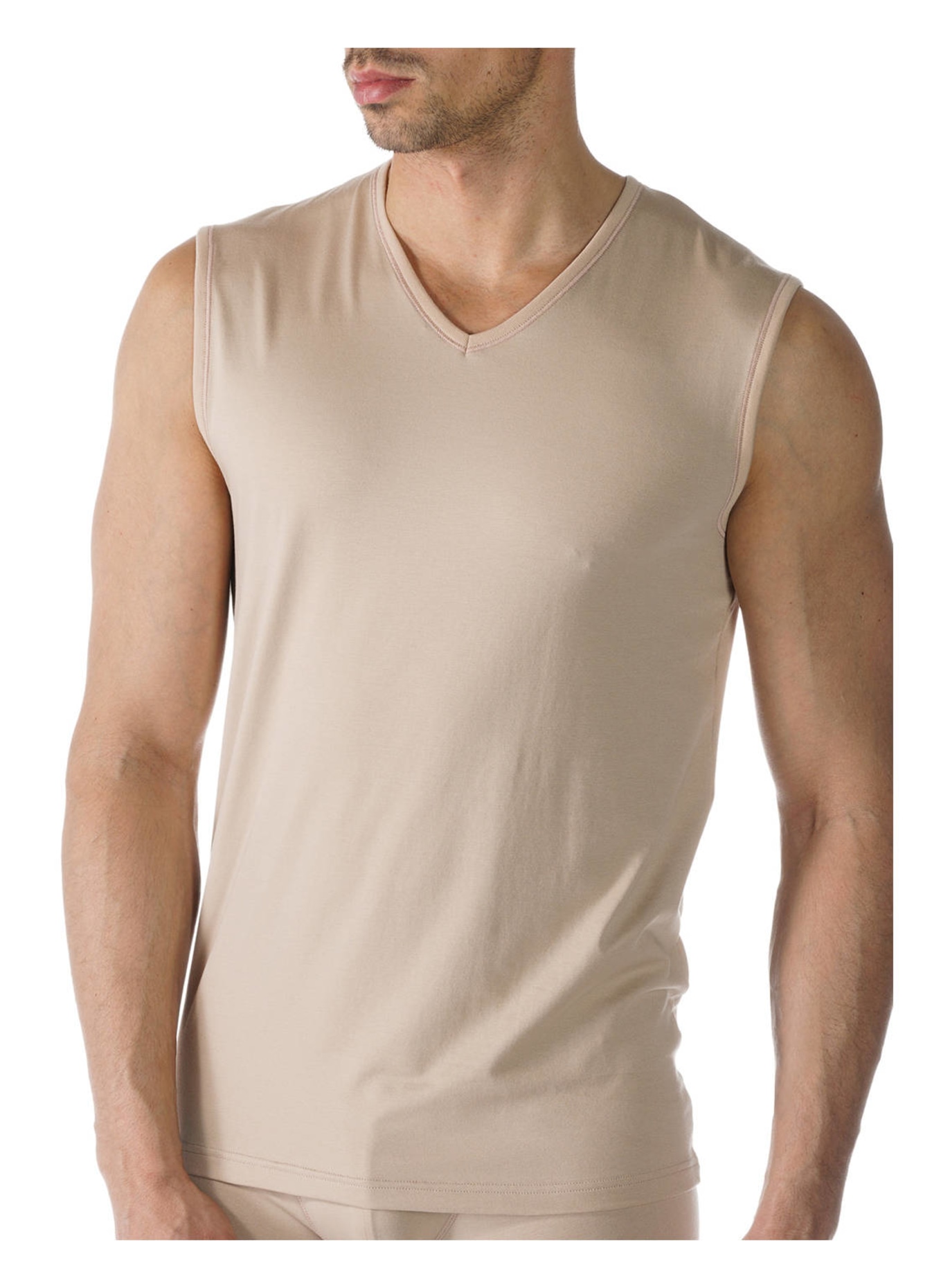 mey V-Shirt Serie DRY COTTON, Farbe: NUDE (Bild 2)