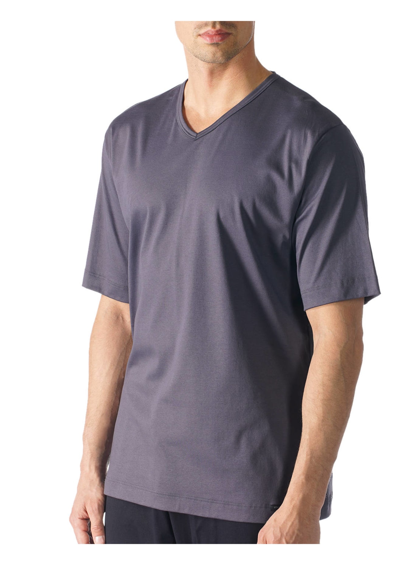 mey Pohodlné domácí tričko série BASIC LOUNGE, Barva: ŠEDÁ (Obrázek 4)
