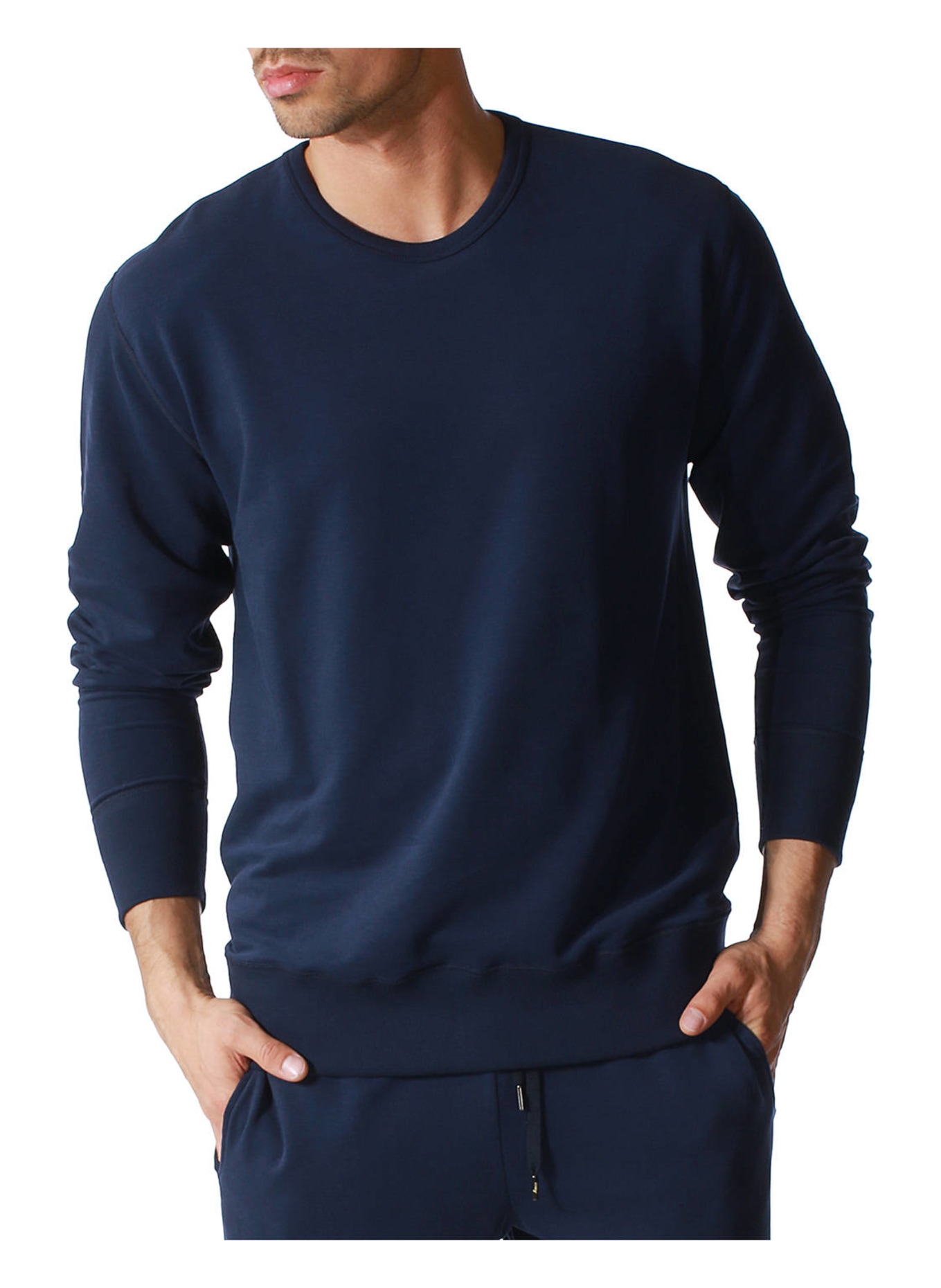 mey Lounge-Sweatshirt Serie ENJOY, Farbe: NAVY (Bild 4)