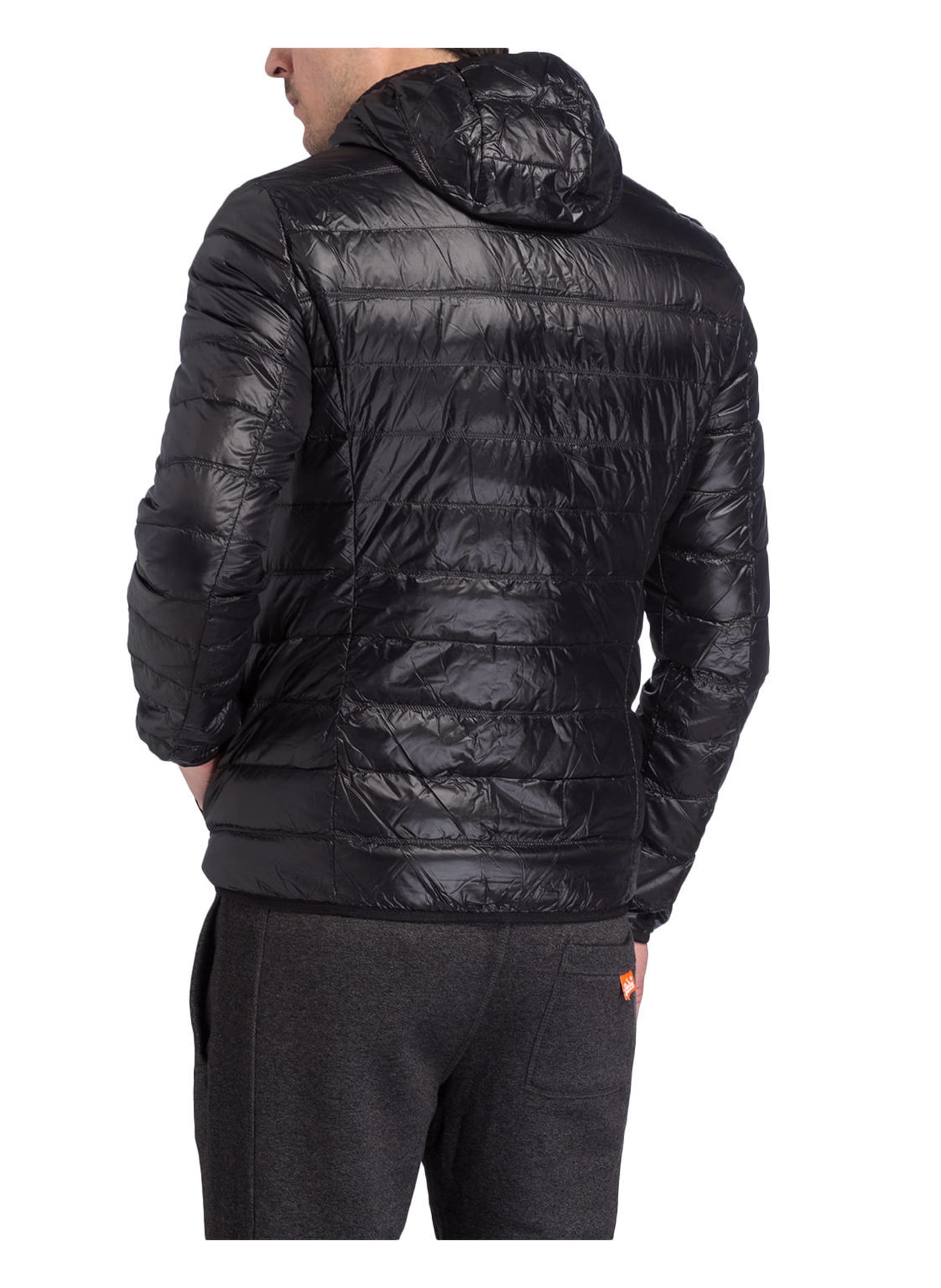 EA7 EMPORIO ARMANI Lightweight down jacket , Color: BLACK (Image 3)